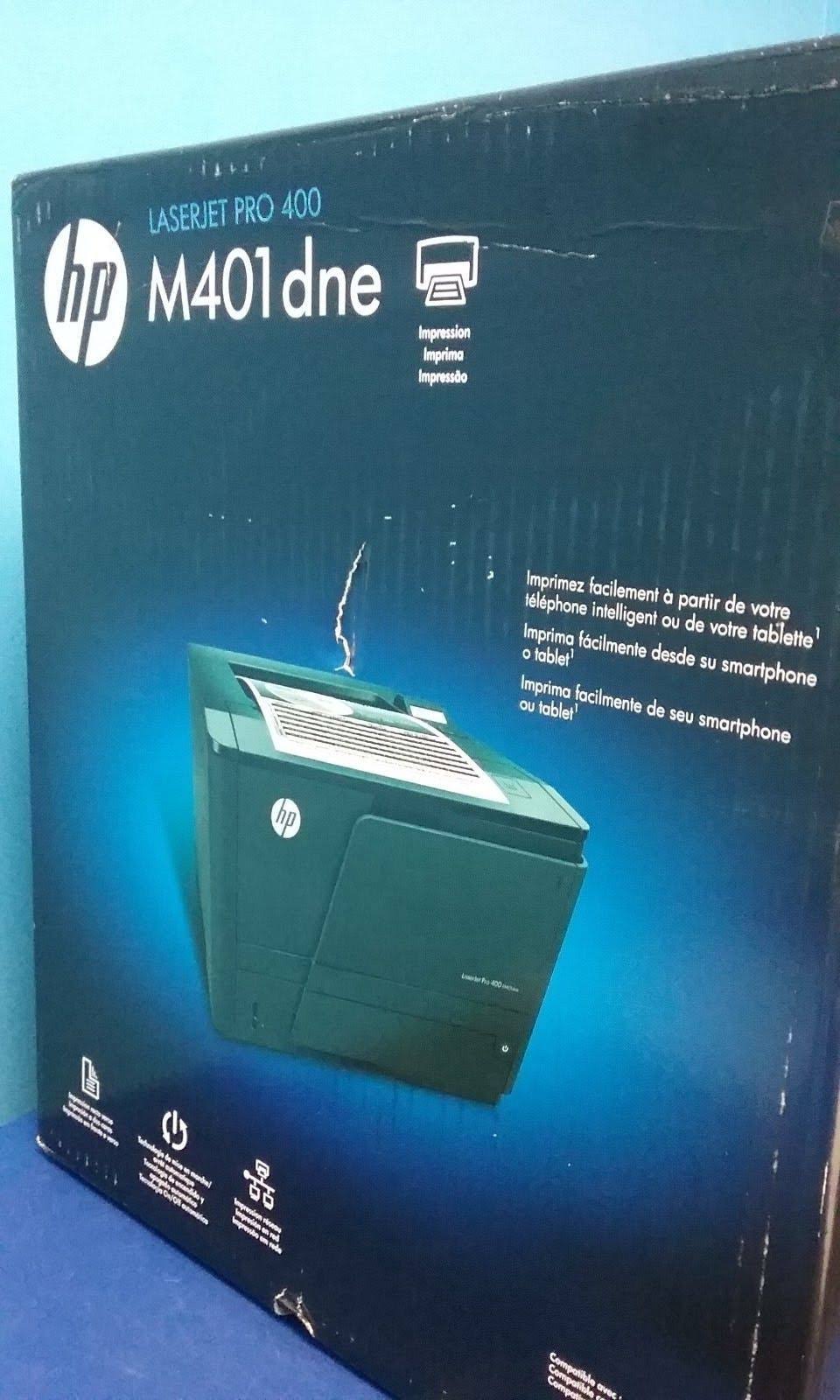 HP LaserJet Pro 400 M401dne Monochrome Laser Printer - Duplex - Hrazda