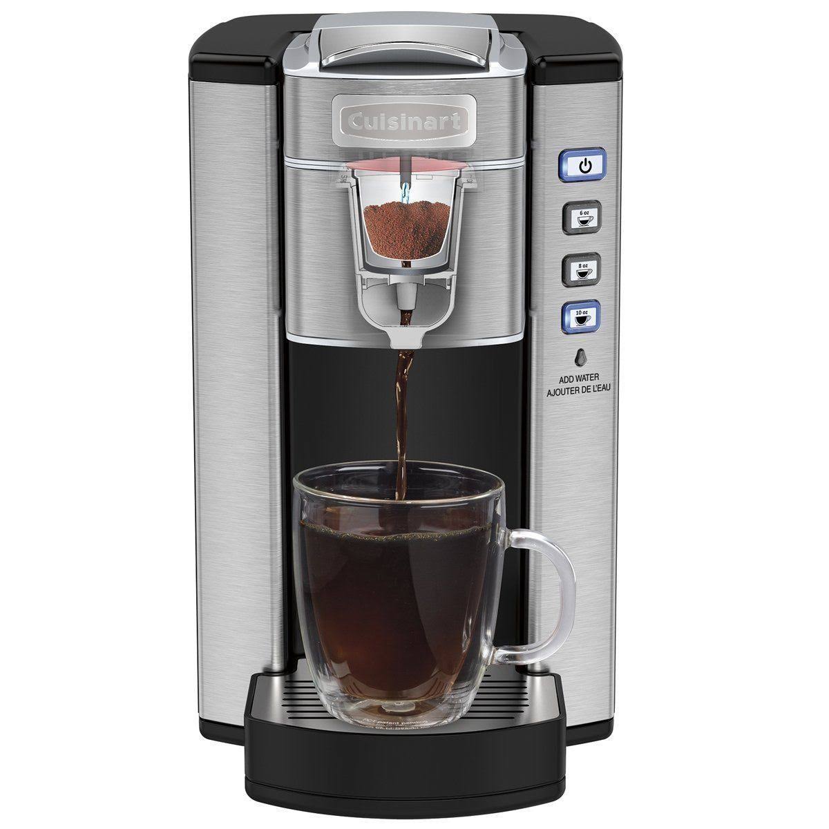 Cuisinart Compact Single Serve Coffeemaker Stainless Steel Hrazda