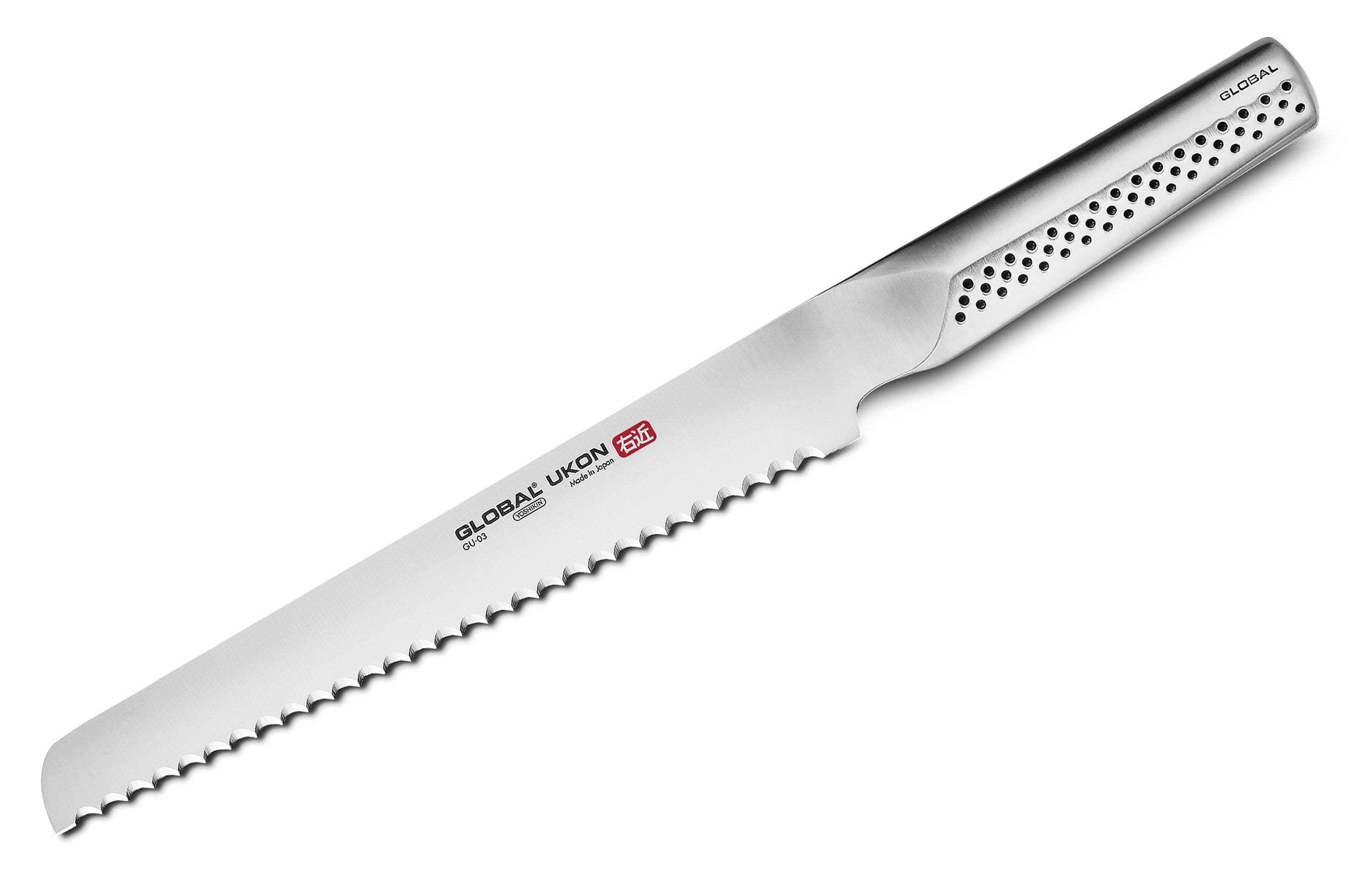 Global 9" Ukon Bread Knife Hrazda