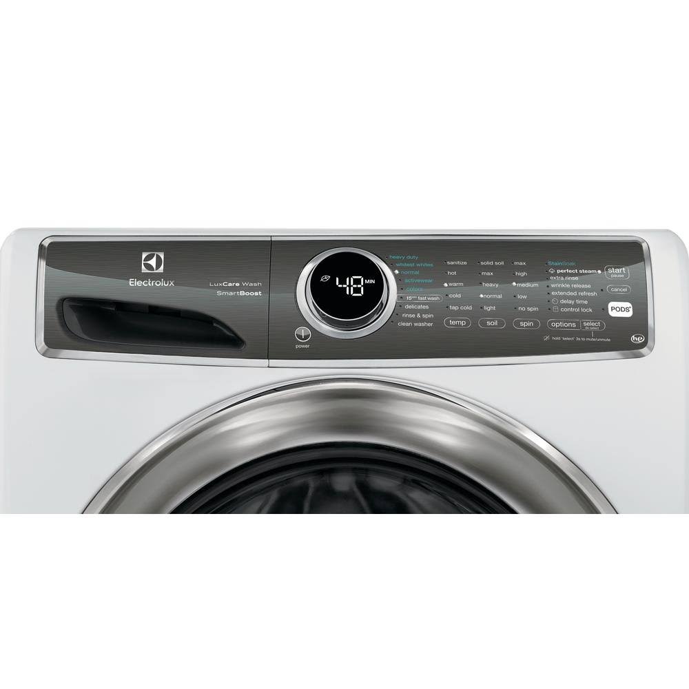Electrolux Perfect Steam EFLS627UIW FrontLoading Washer Island White