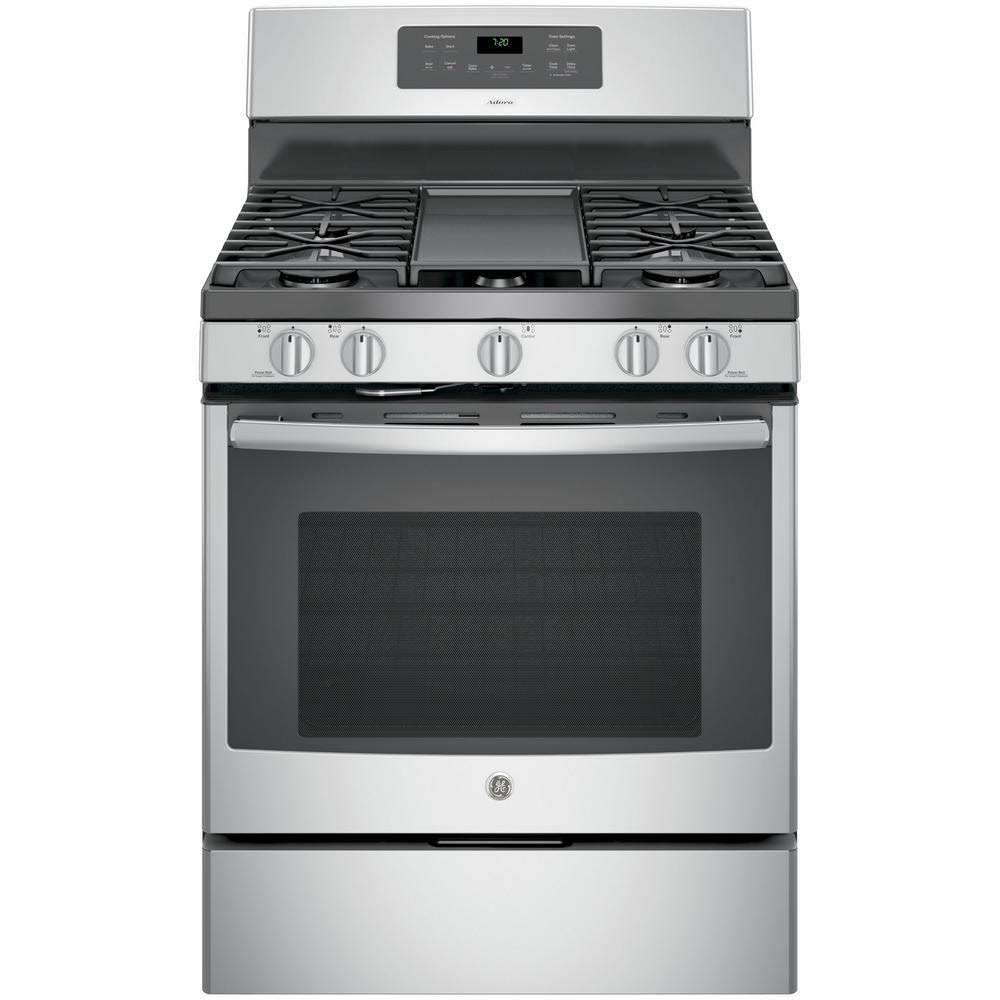 GE Adora 5.0 Cu. ft. Gas Ran with SelfCleaning Convection Oven in