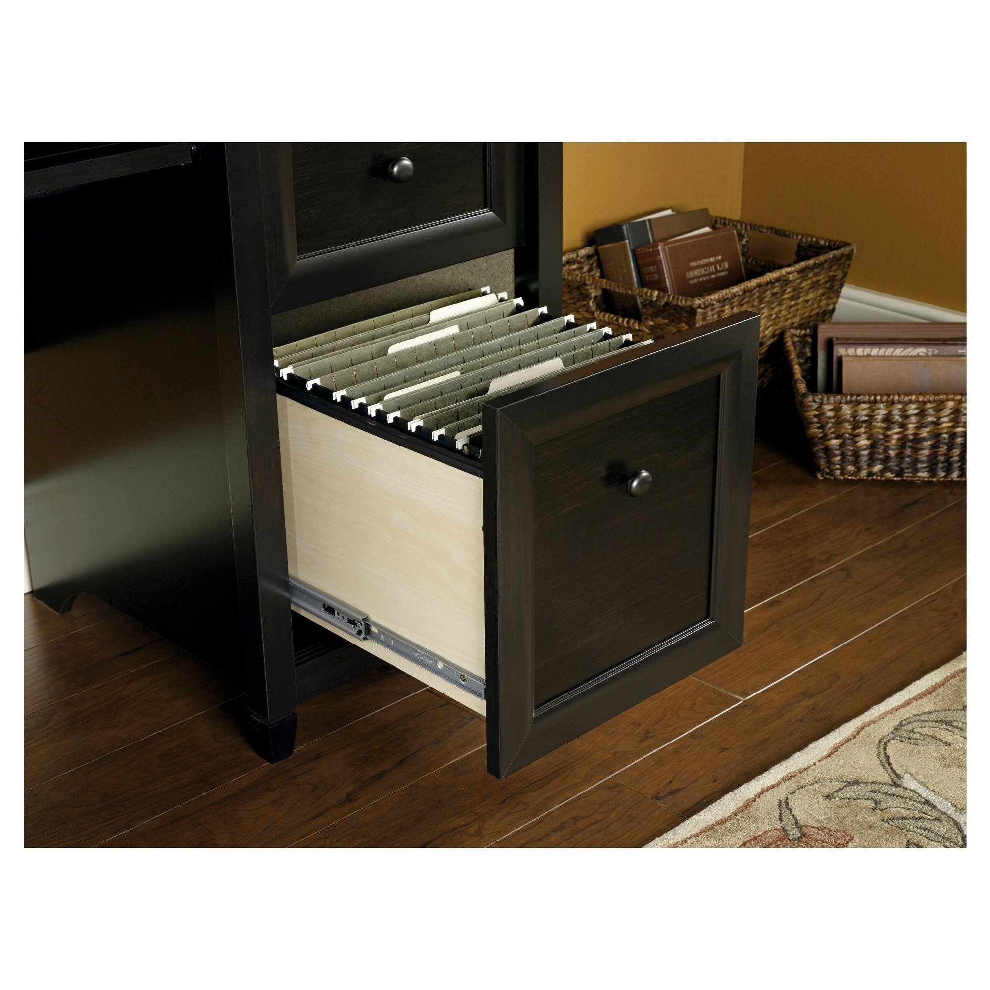 Sauder Edge Water Computer Desk, Black Hrazda