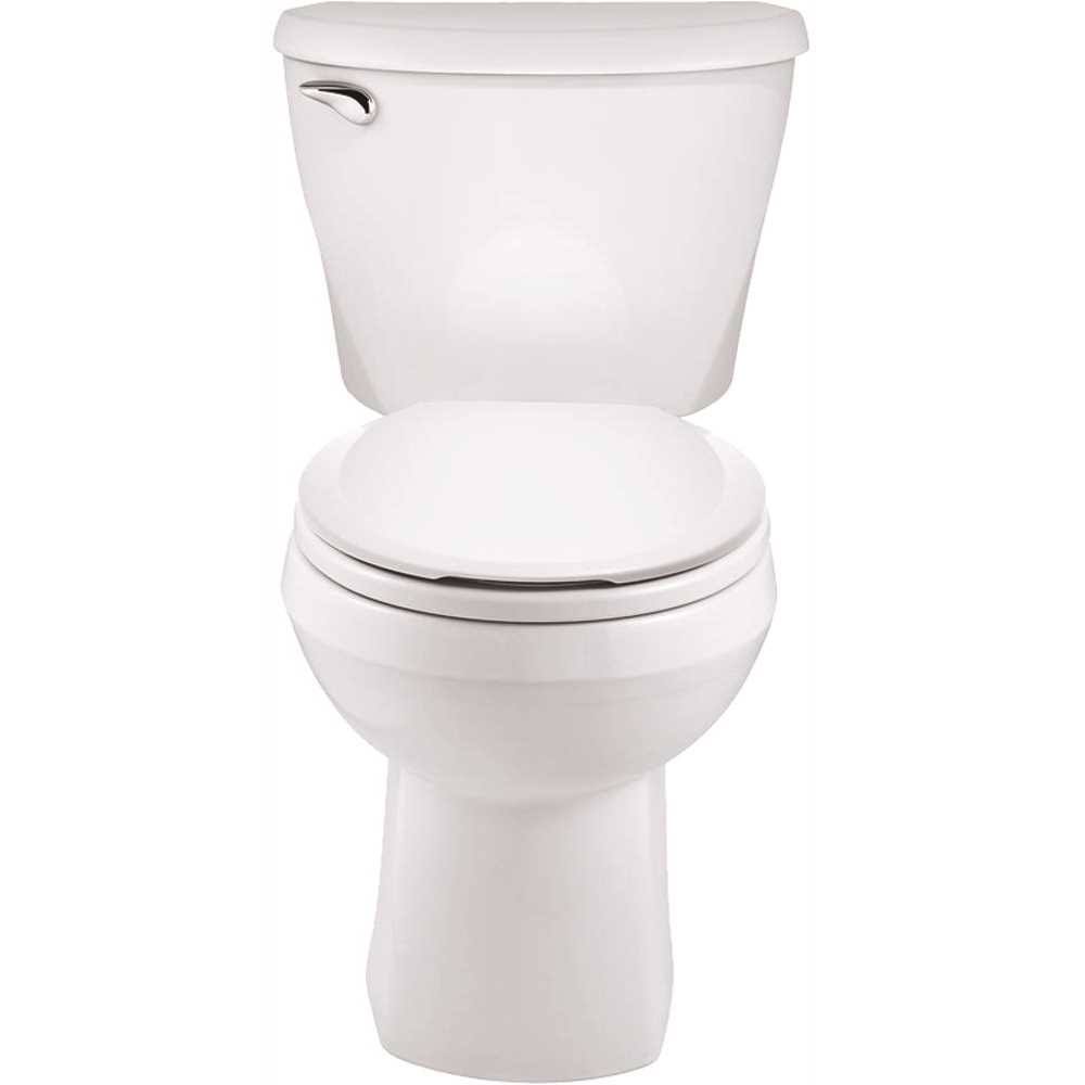 American Standard Reliant 2Piece 1.28 GPF Single Flush Round Toilet in