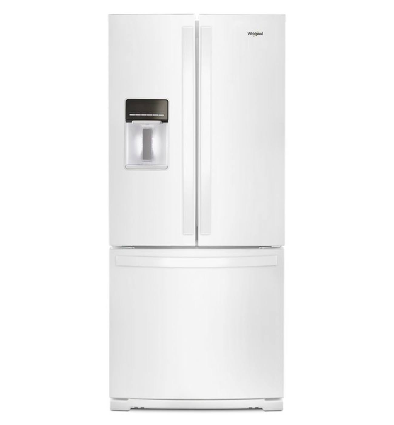 Whirlpool WRF560SEHW 30Inch Wide French Door Refrigerator 20 Cu. ft. White Frgino