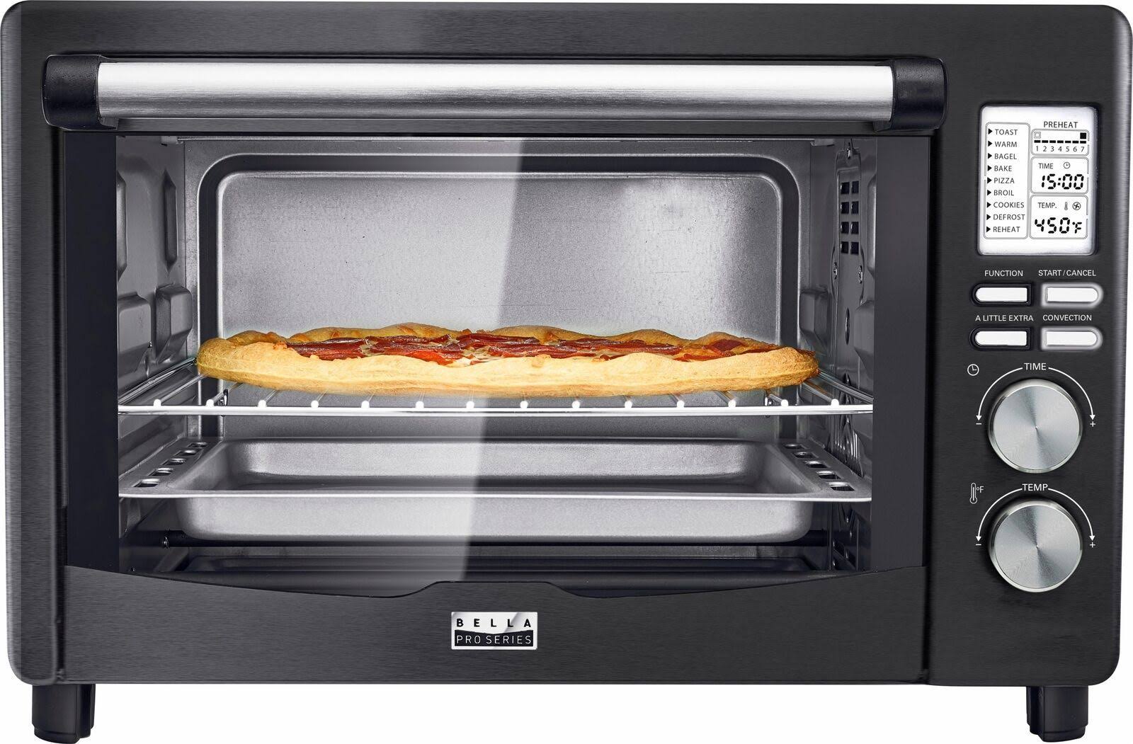 Bella Pro Series 6Slice Toaster Oven Black Hrazda