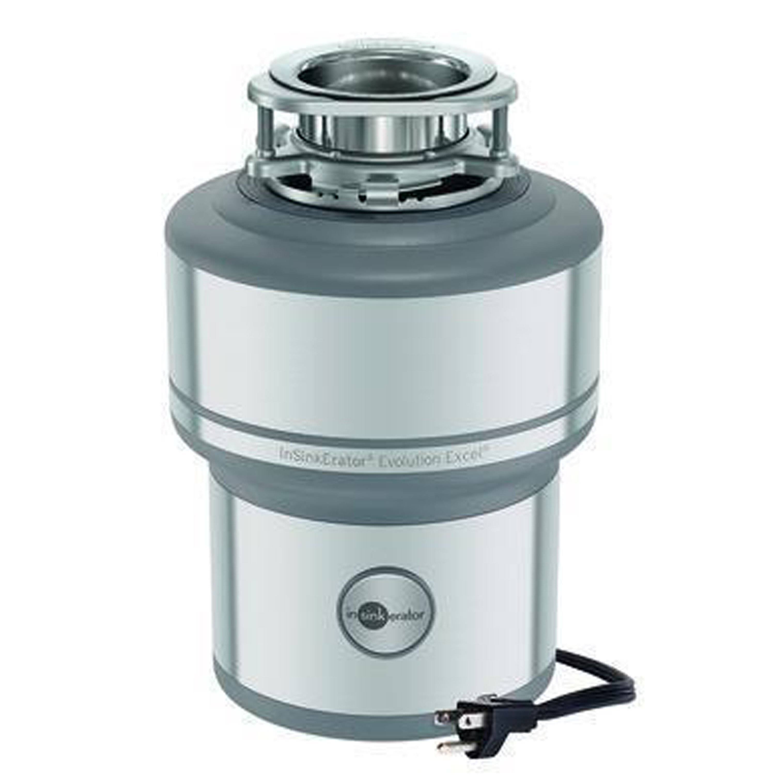 Insinkerator Excel Evolution Garbage Disposal with Cord 1 HP Hrazda