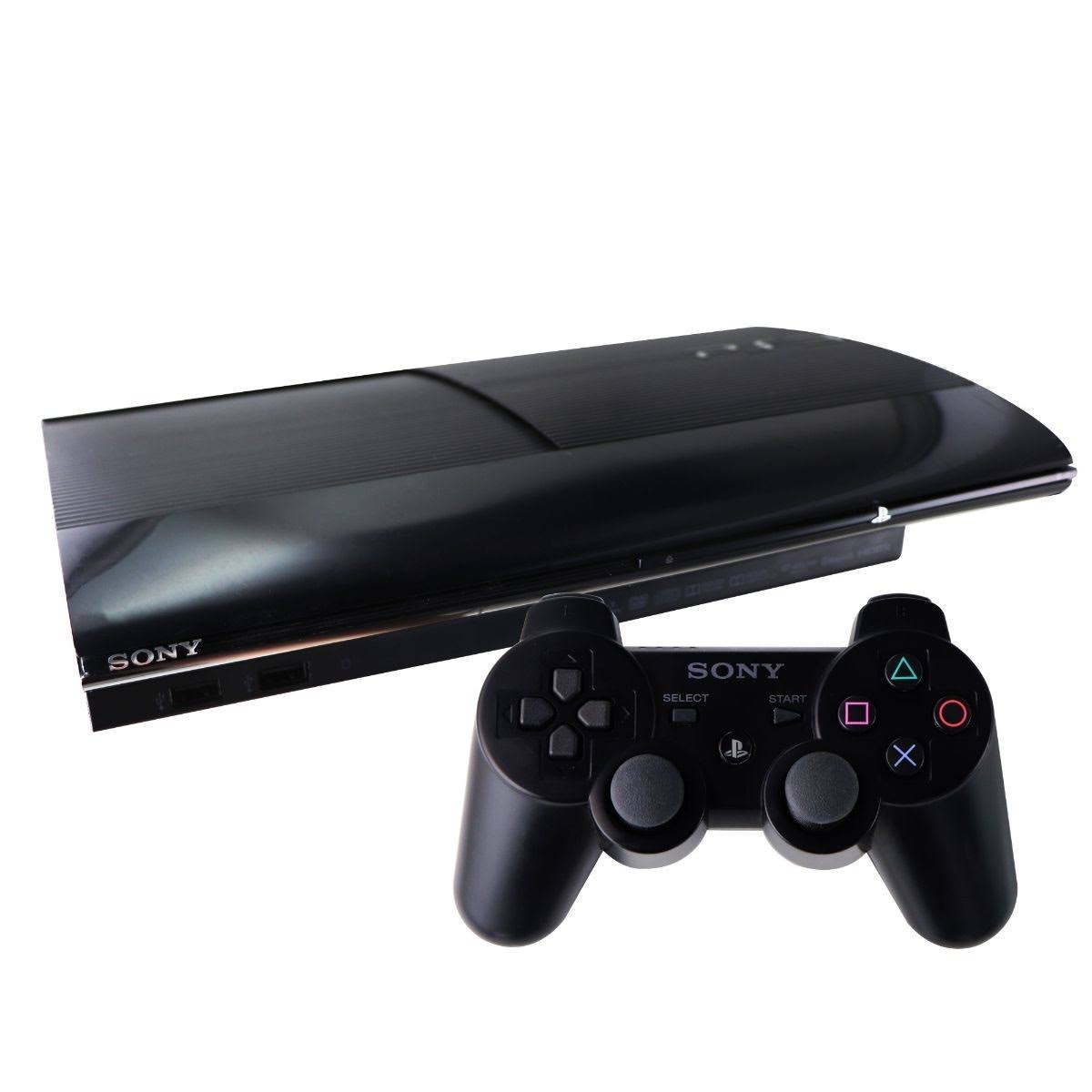 Sony PlayStation 3 Super Slim - (CECH-4001C) 500GB Video Game Console ...