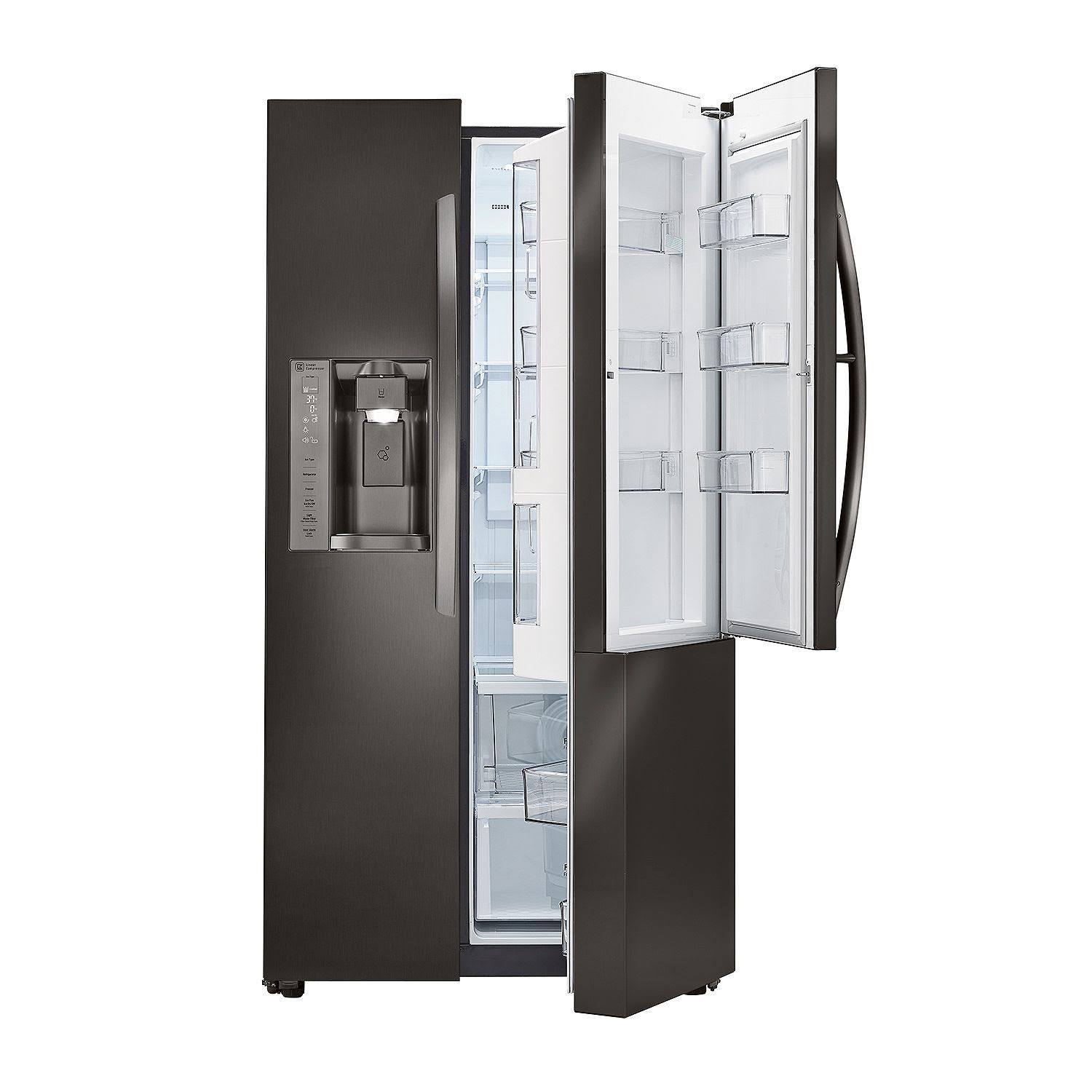 LG LSXS26386D SidebySide Refrigerator 35.9" 26.1 cu ft Black
