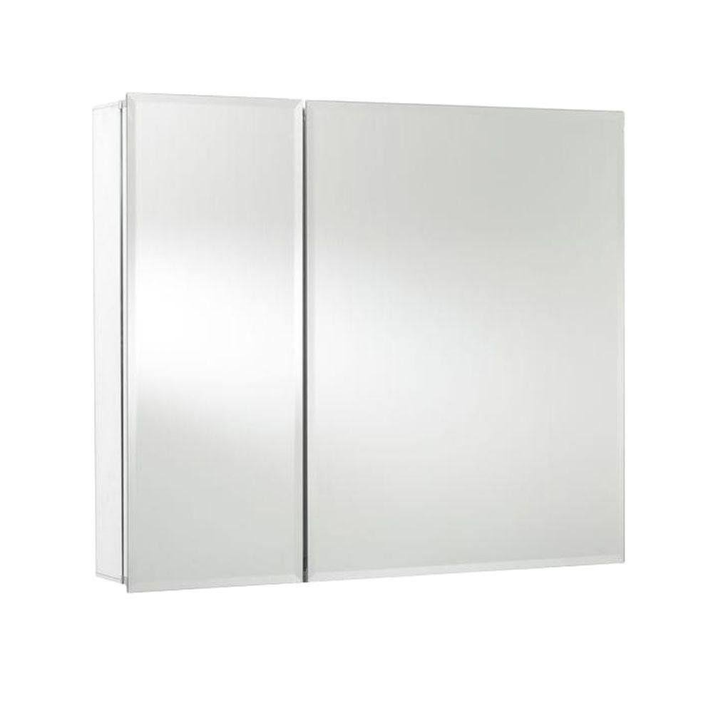 Croydex 26 in. x 30 in. BiView Recessed or Surface Mount Medicine