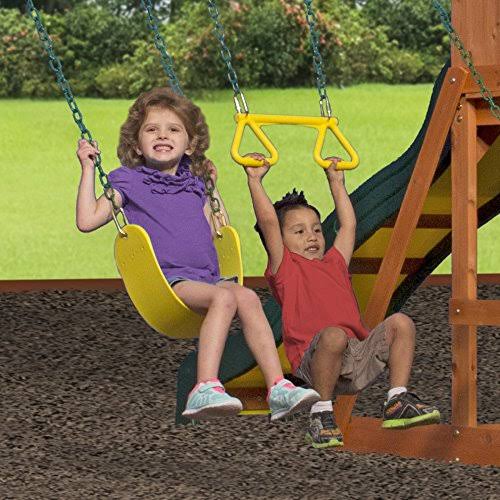 Backyard Discovery Weston Cedar Swing Set Frgino