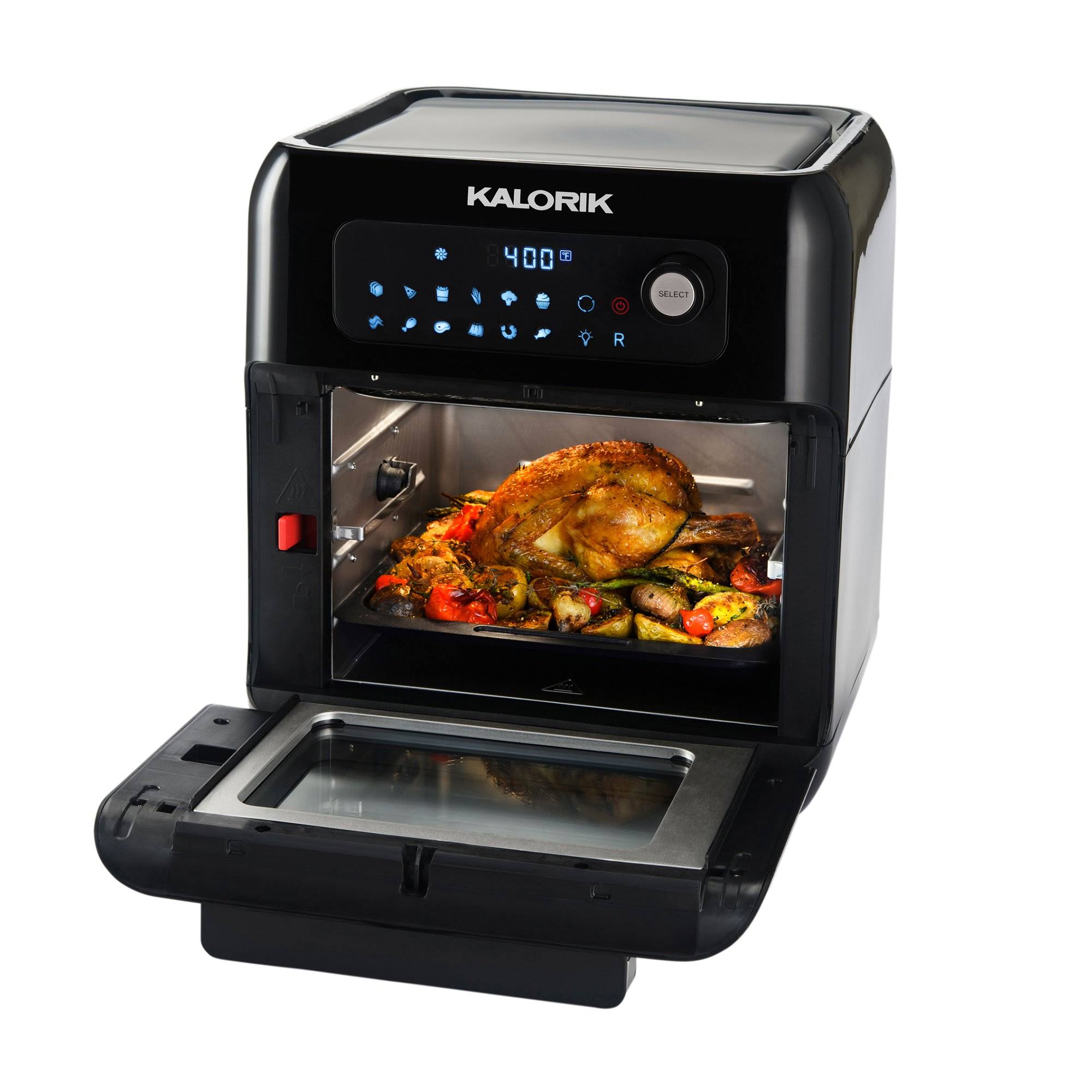 Kalorik 6 Quart Air Fryer Oven, Black Frgino