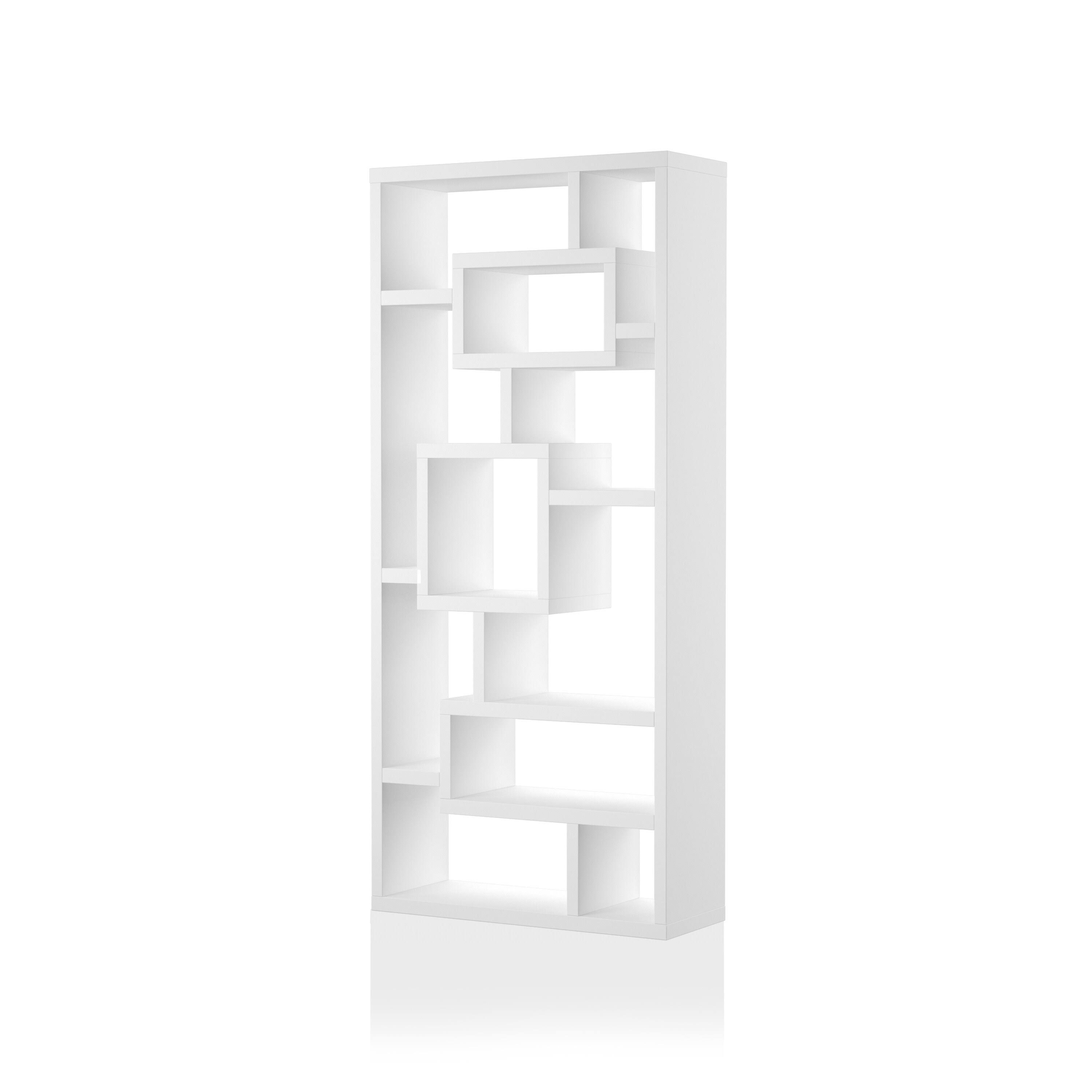 Furniture of America Tribeca Bookcase/ Display Cabinet, White - Hrazda