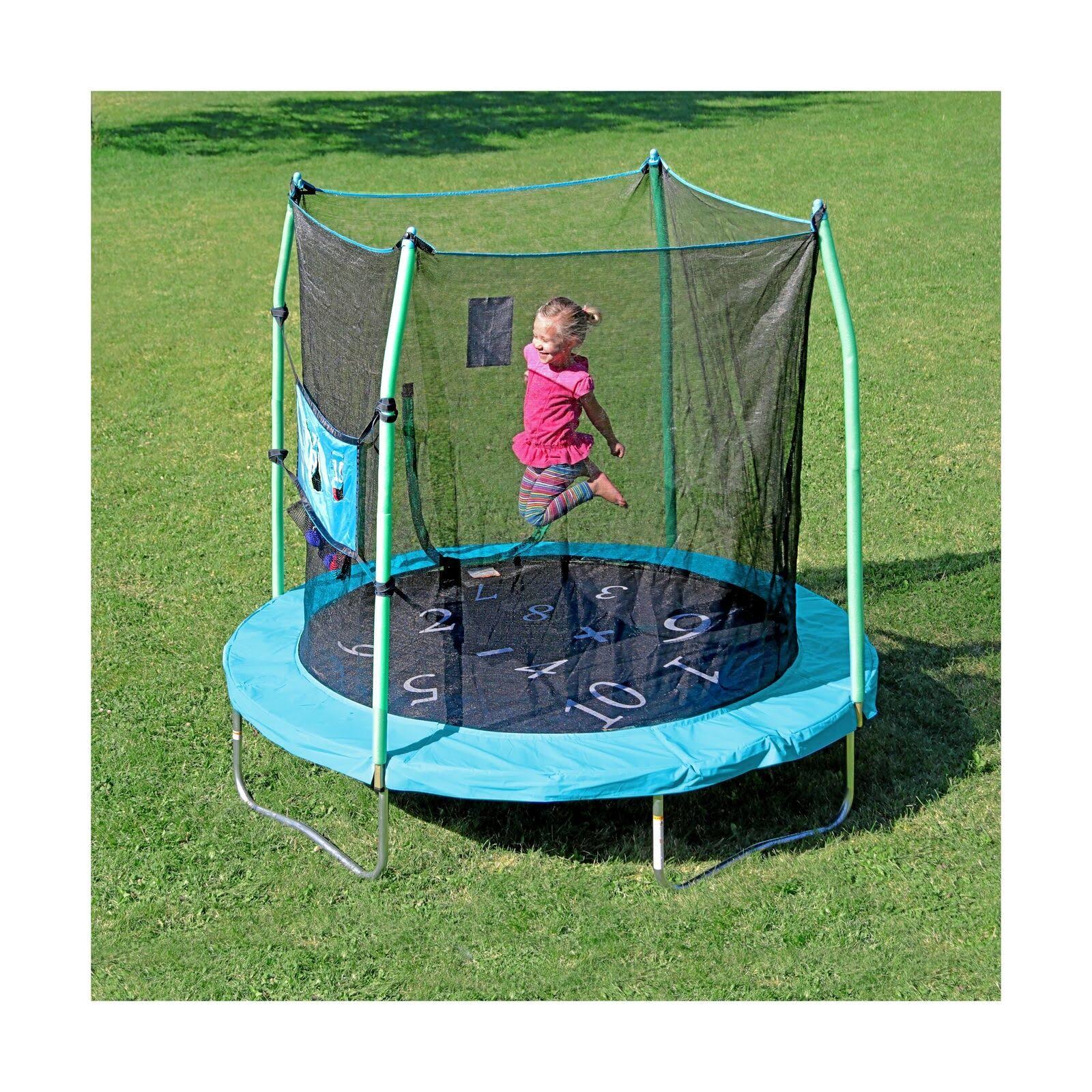 Skywalker Trampolines 7.5' Round Trampoline with Enclosure and Double