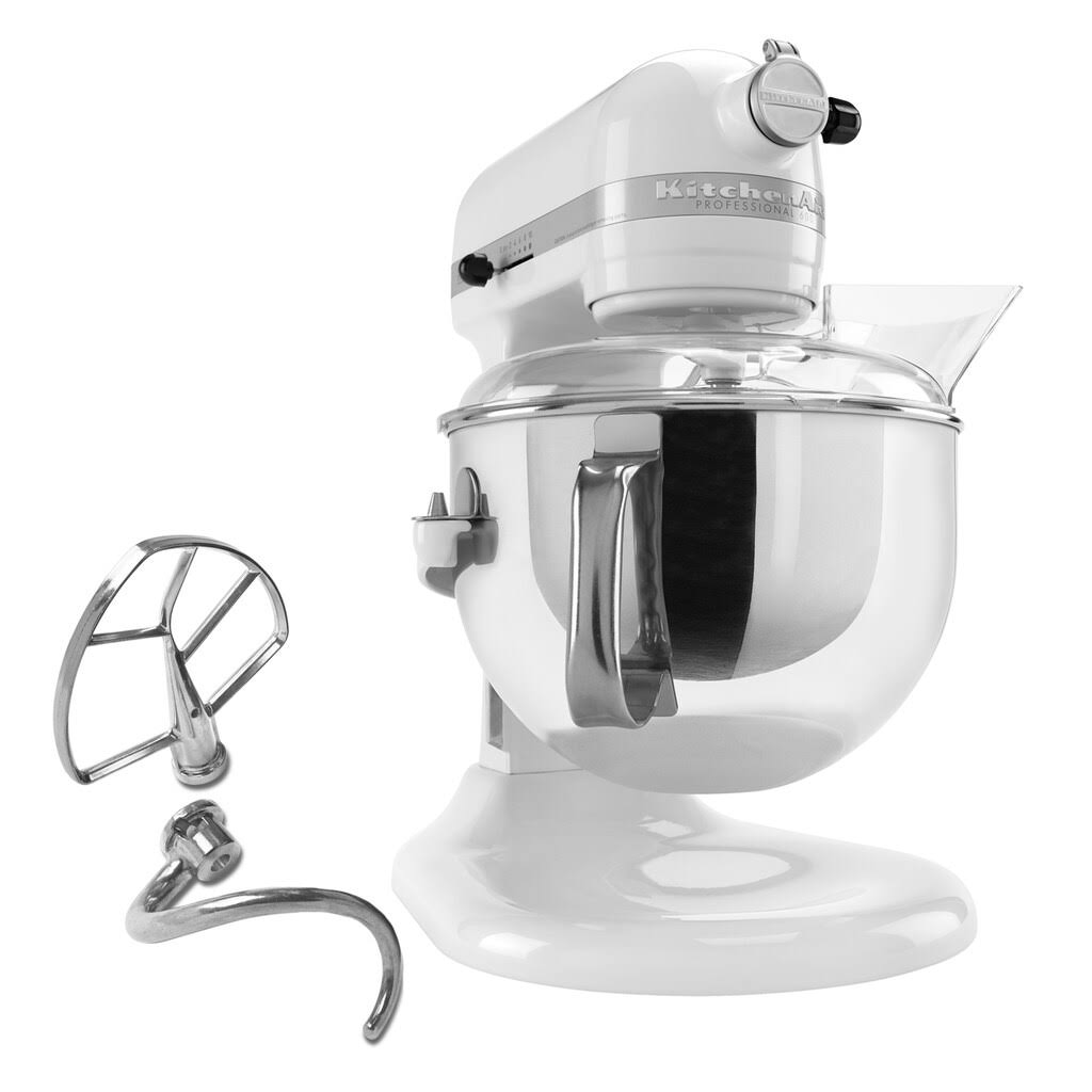 KitchenAid Professional 600 KP26M1X Bowl-Lift Stand Mixer - White - Frgino