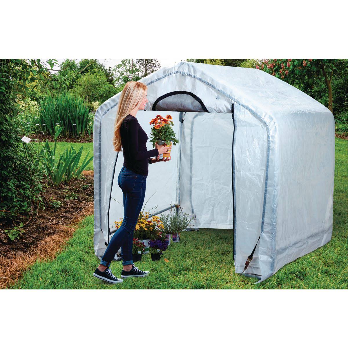 One Stop Gardens 6 ft. x 6 ft. Greenhouse Hrazda