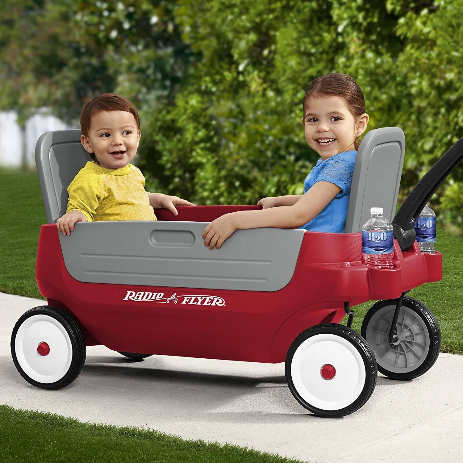 Radio Flyer Deluxe Grandstand Wagon 3-in-1 - Frgino