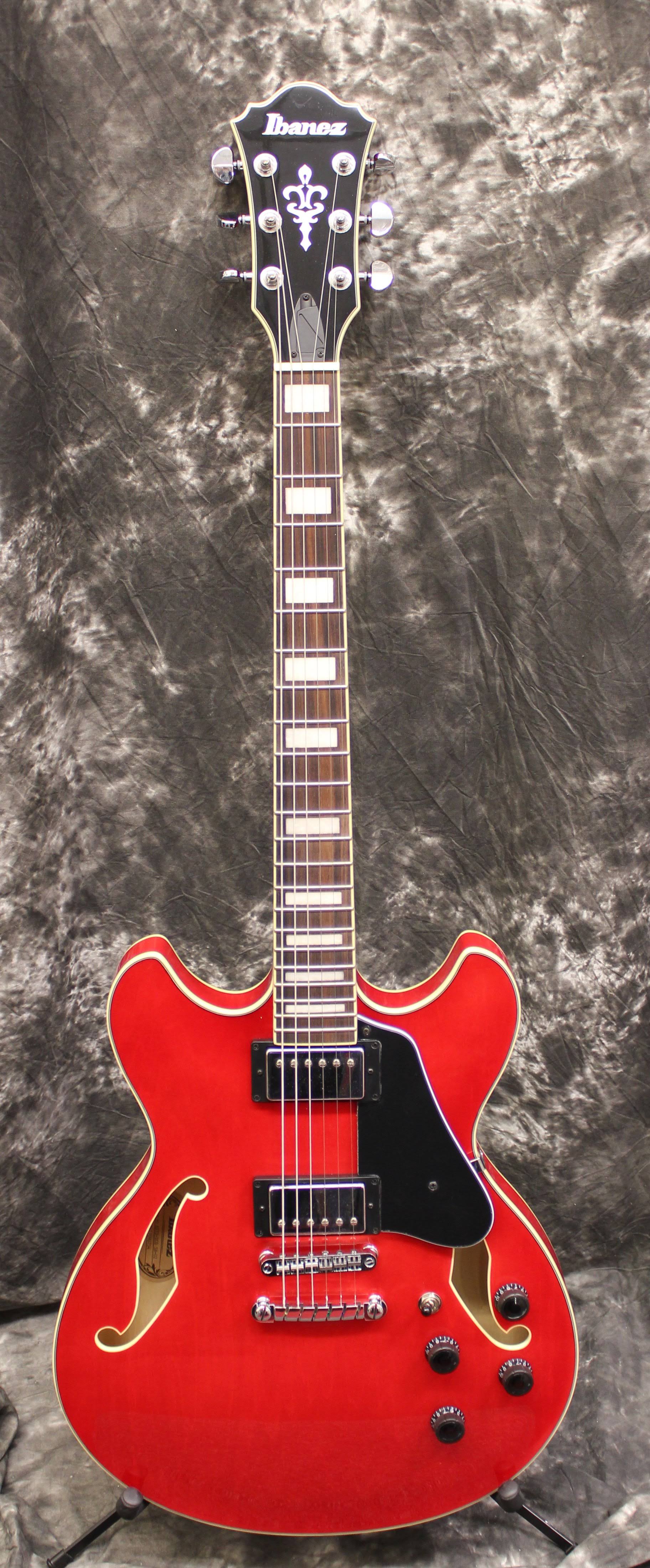 Ibanez Artcore AS73 SemiHollow Electric Guitar Transparent Cherry Red Frgino