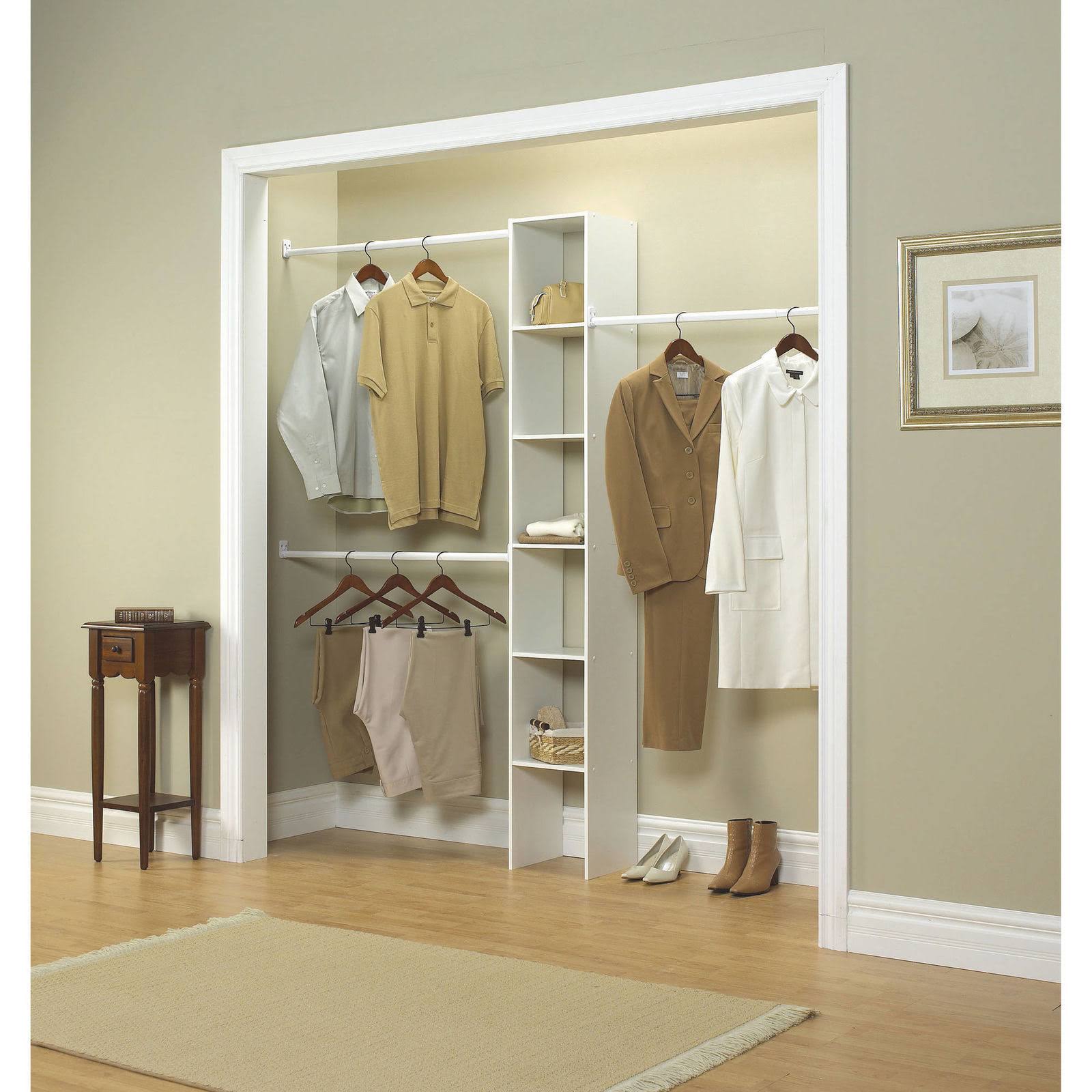 ClosetMaid Selectives 12 in. White Custom Closet Organizer - Hrazda