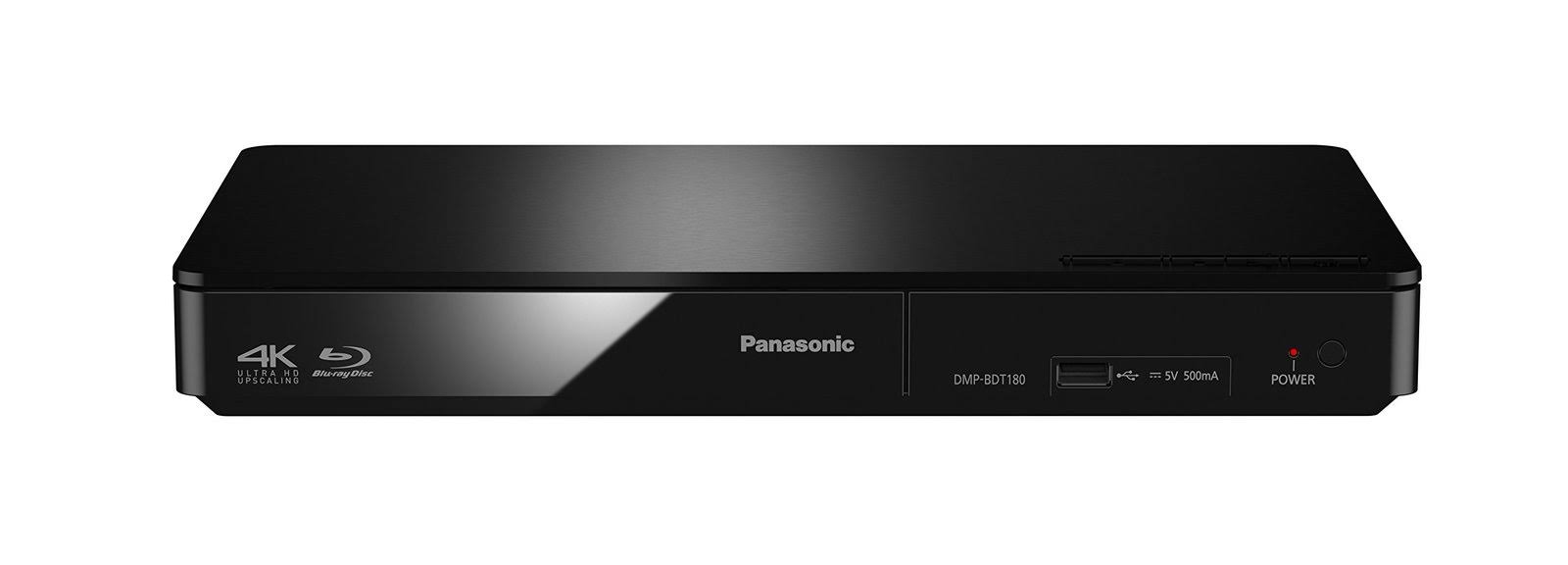 Panasonic DMP-BDT180EB 3D Smart BLU-RAY Player - Black - Hrazda