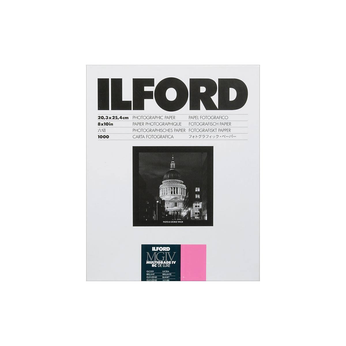 ILFORD MULTIGRADE IV RC DeLuxe - B&W Negative Paper - Resin Coated ...