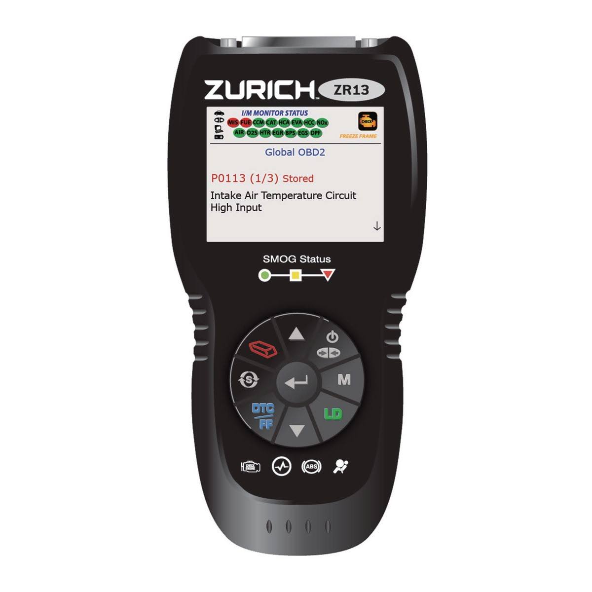 Zurich ZR13 OBD2 Code Reader with ABS/SRS/FixAssist Hrazda