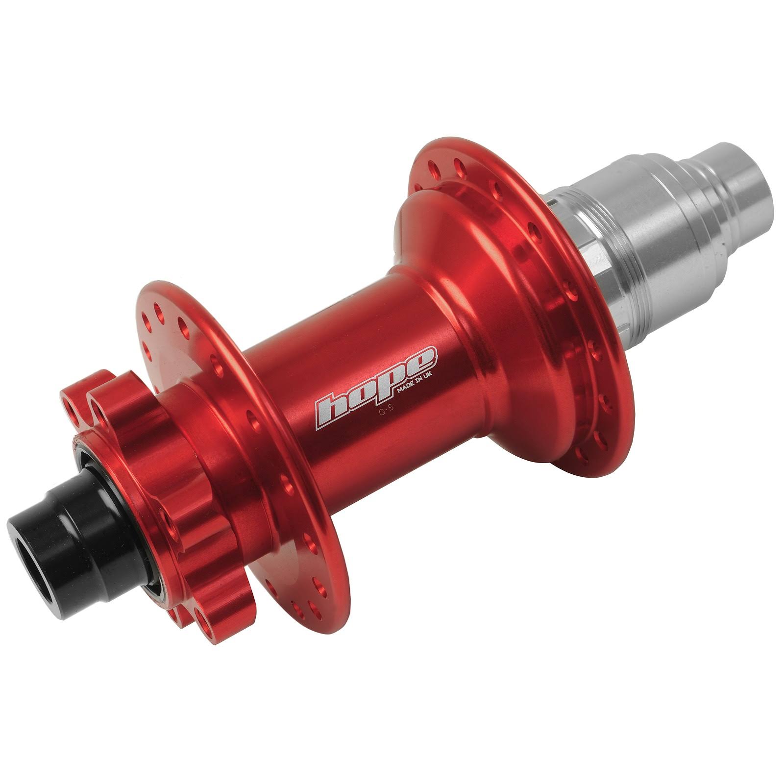 Hope Pro 4 MTB Rear Hub 28H 142mm SRAM XD Red Wheel Hubs - Hrazda