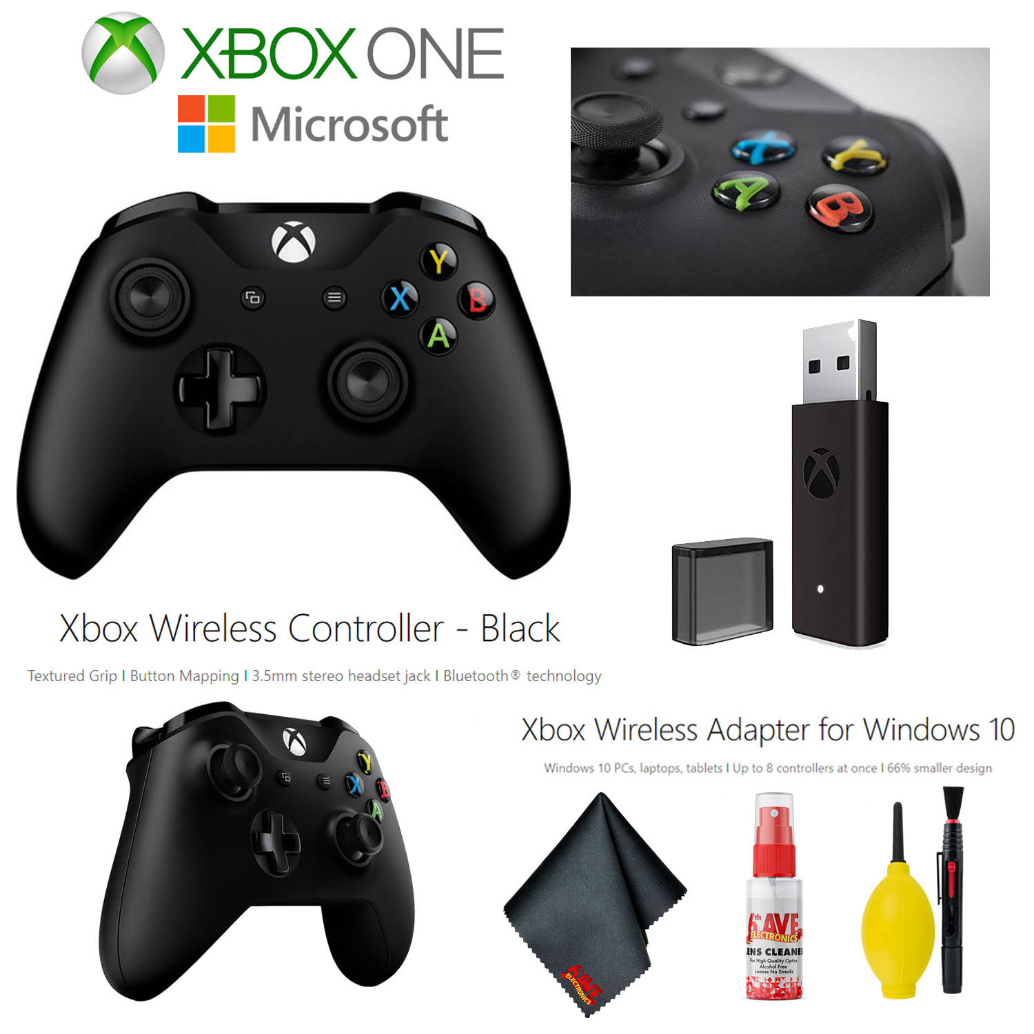 microsoft xbox wireless controller adapter for windows 10