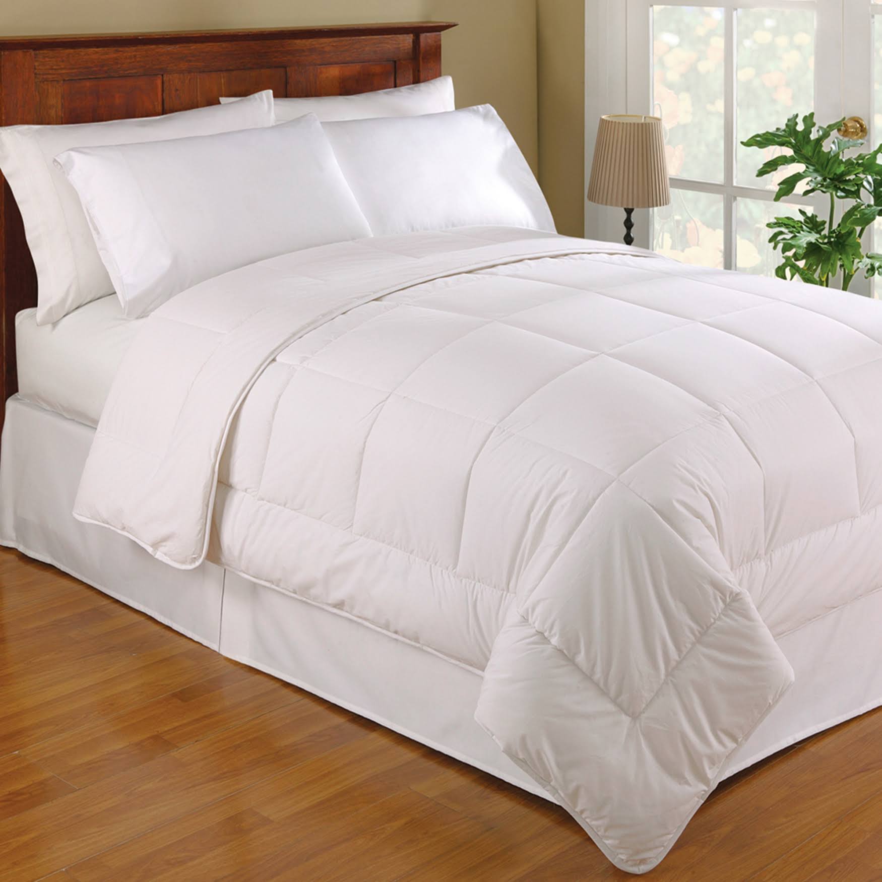 White Cotton Comforter King 56 - 980aota