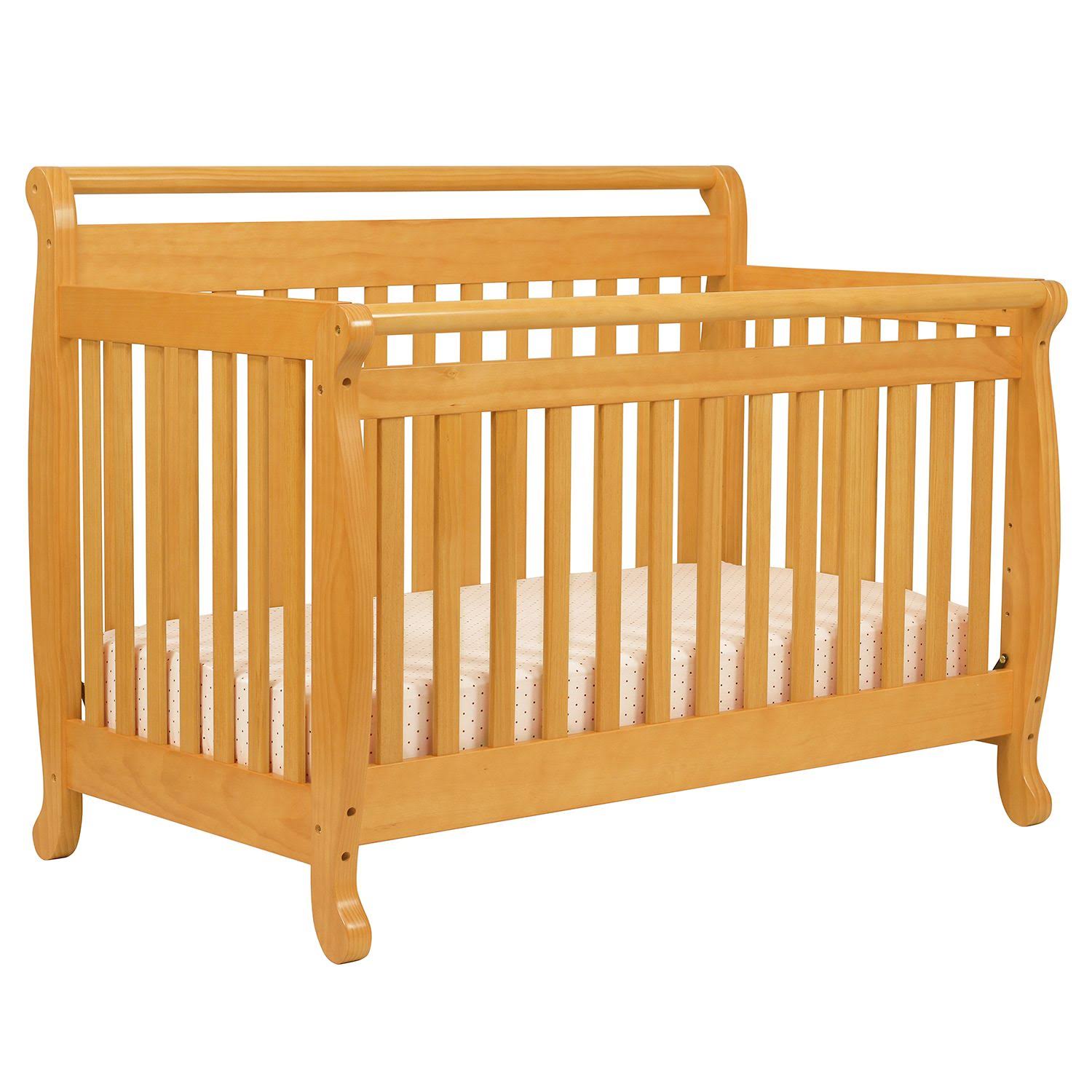 Davinci Emily 4in1 Convertible Crib Honey Oak Hrazda
