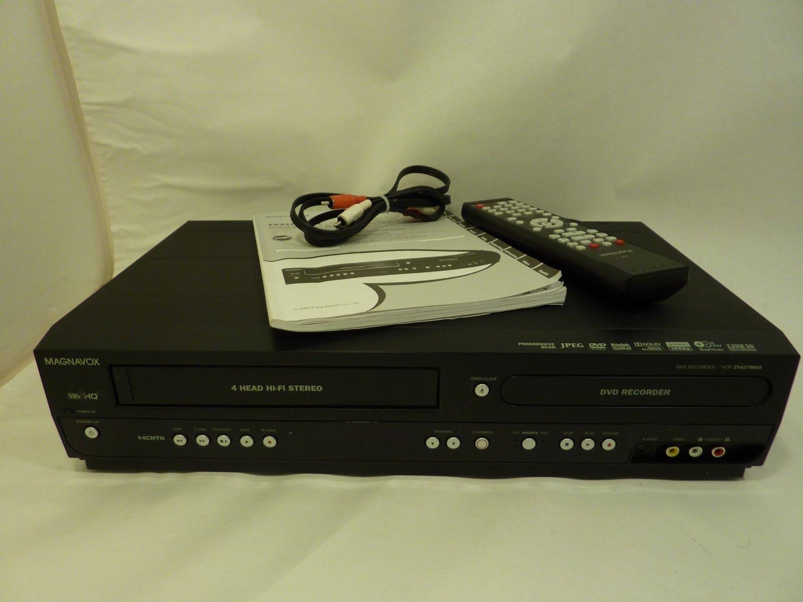 Magnavox ZV427MG9 DVD VCR Player Recorder HDMI Hrazda