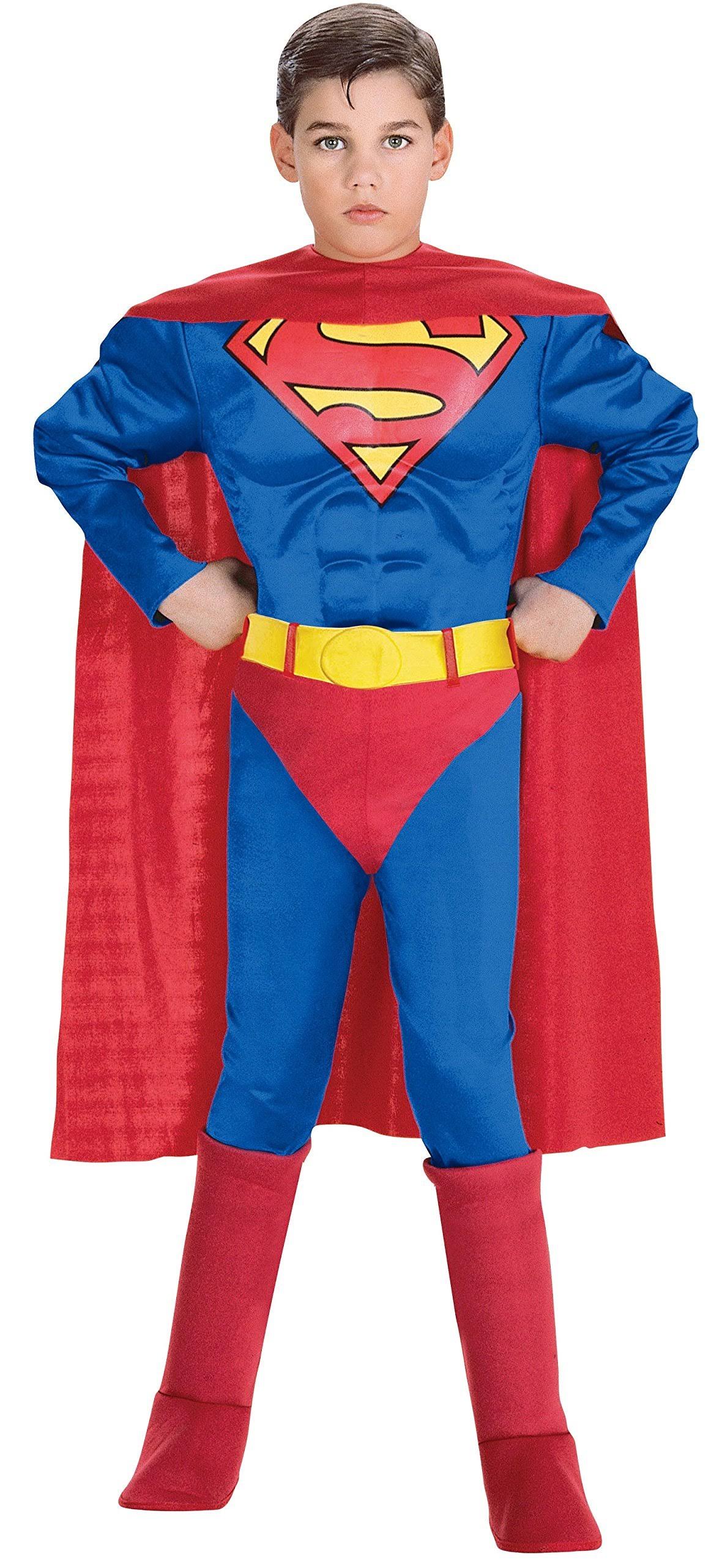 Deluxe Muscle Chest Child Superman Costume - Cirtcod