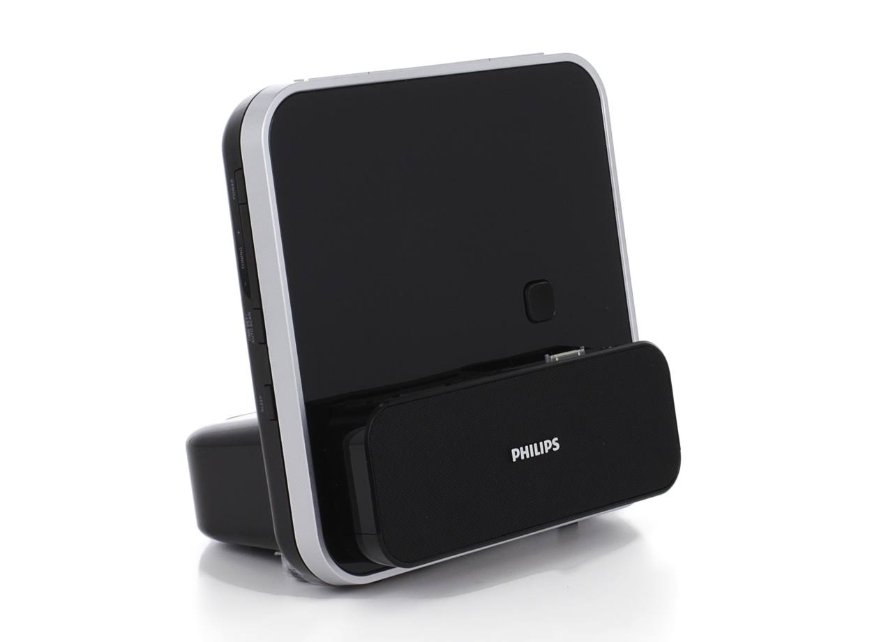 Philips DC315 Clock Radio with Apple Dock Cradle Cirtcod