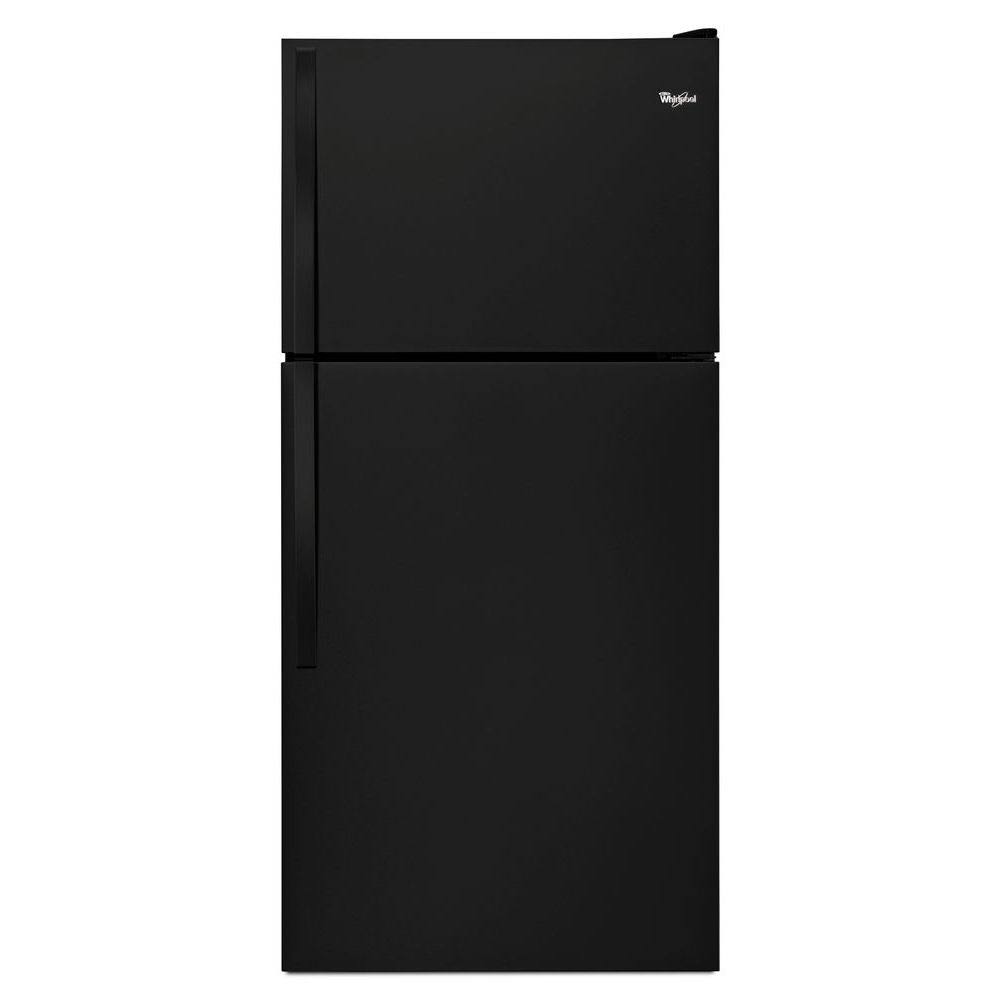 Whirlpool WRT318FMDB 30" 18 Cu. ft. Top Freezer Refrigerator Black