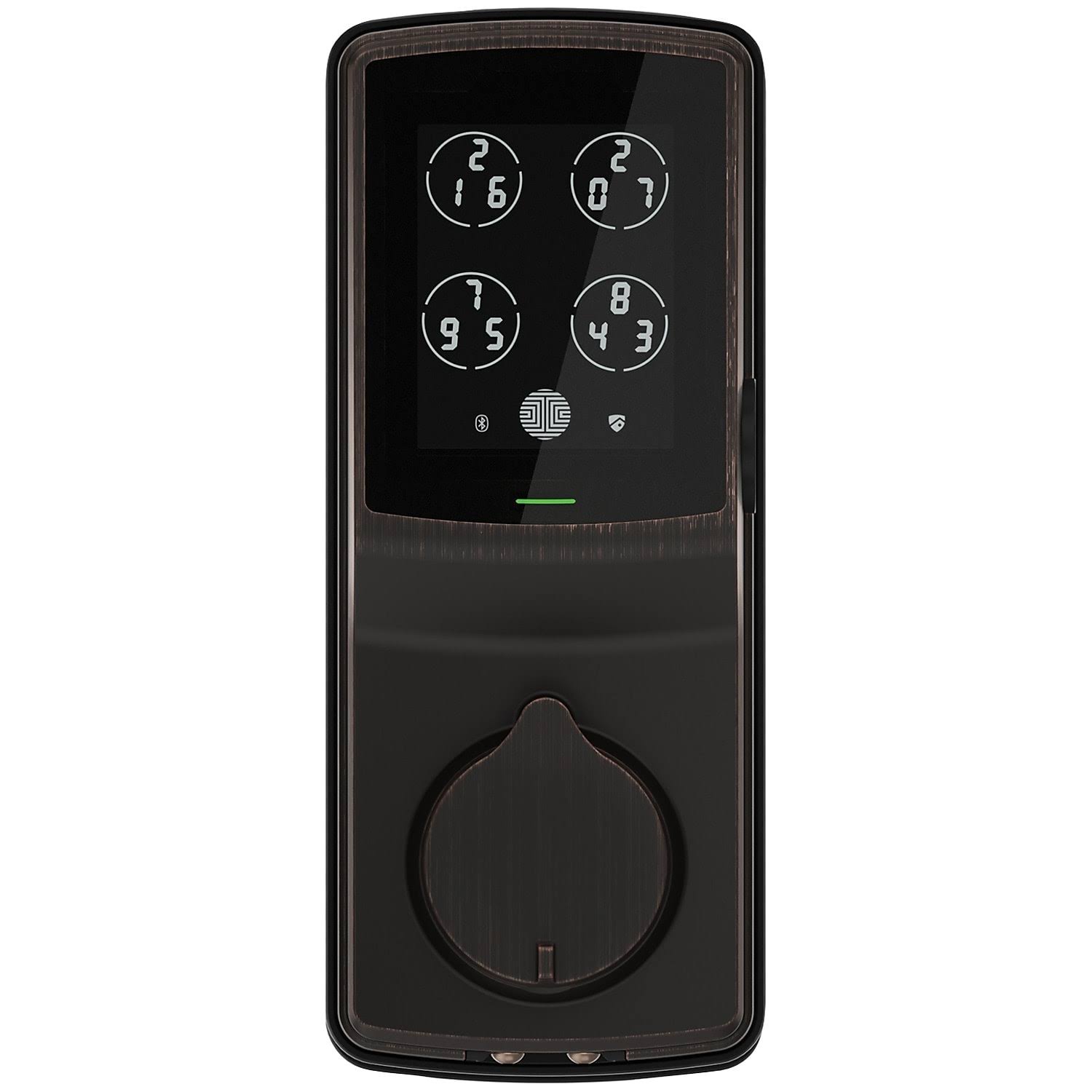 Lockly Bluetooth Keyless Entry Smart Door Lock Keypad Deadbolt with