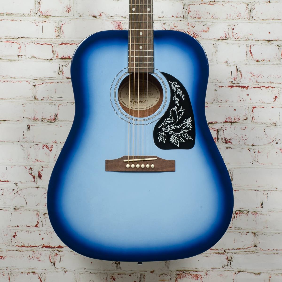 Epiphone Starling Acoustic Guitar Starter Pack Starlight Blue Cirtcod