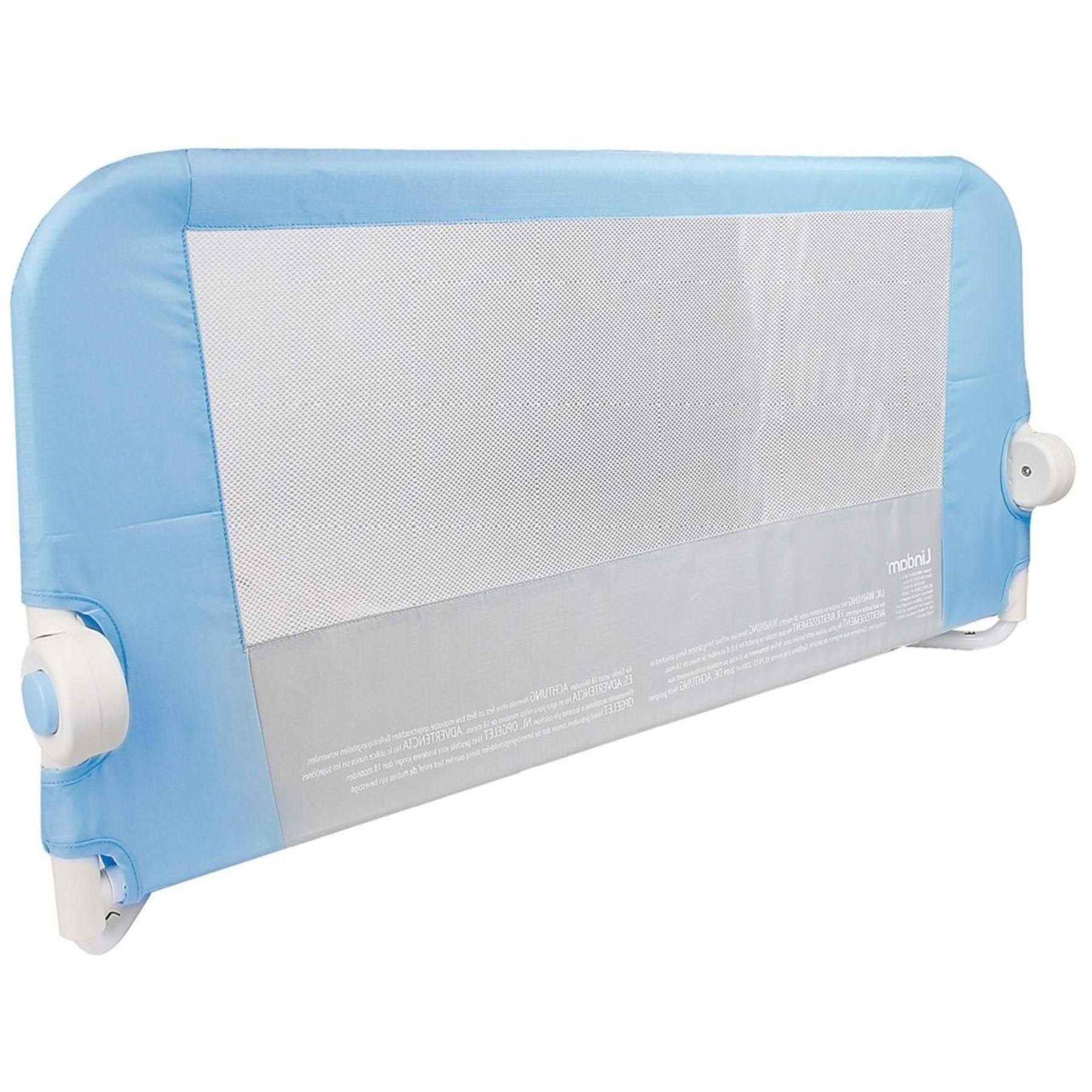 Lindam Toddler Easy Fit Blue Bed Rail Guard Cirtcod