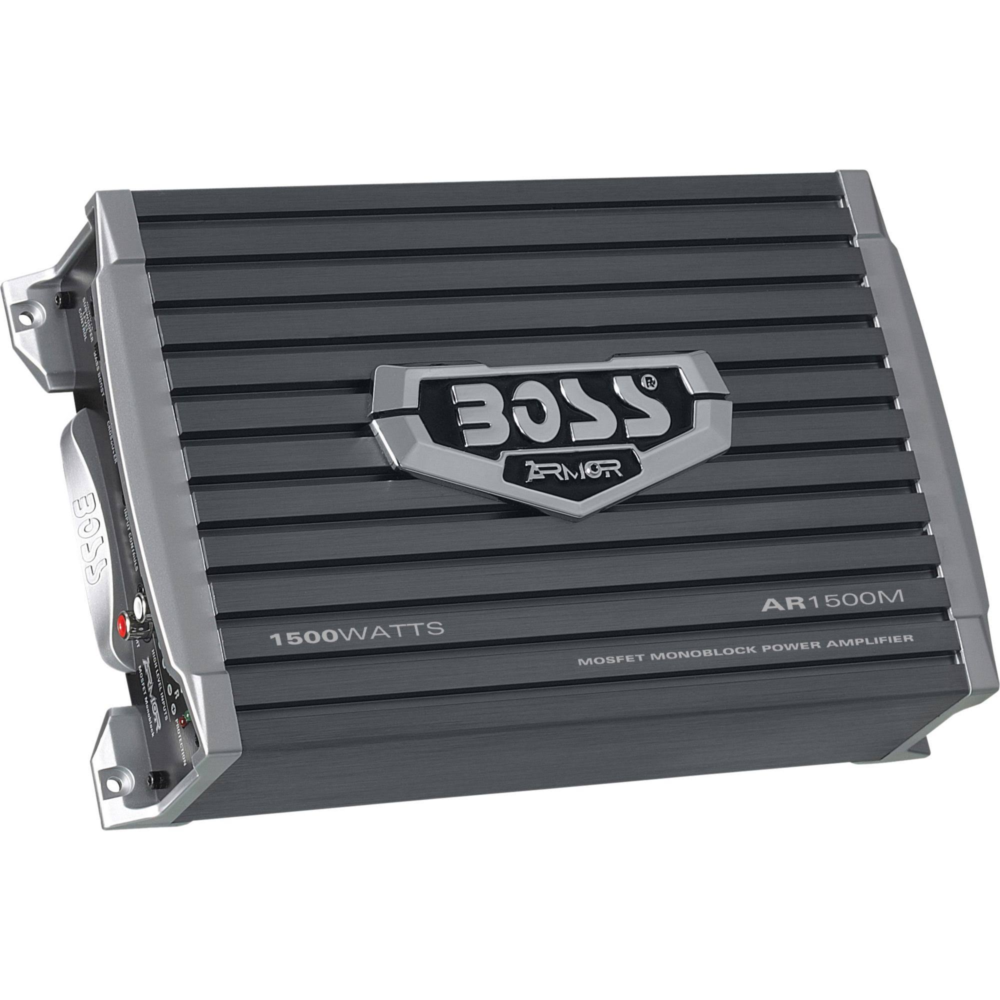 Boss Audio Armor 1500W Monoblock Mosfet Amplifier AR1500M Cirtcod