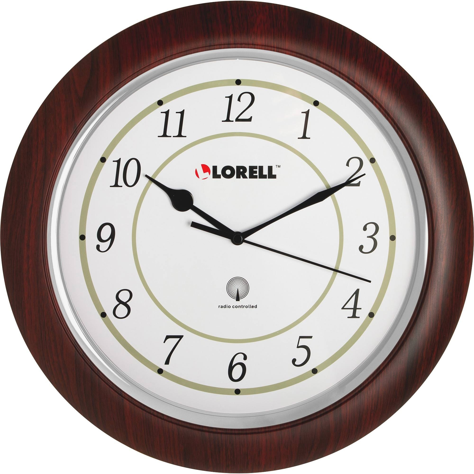 Lorell Radio Control Wall Clock