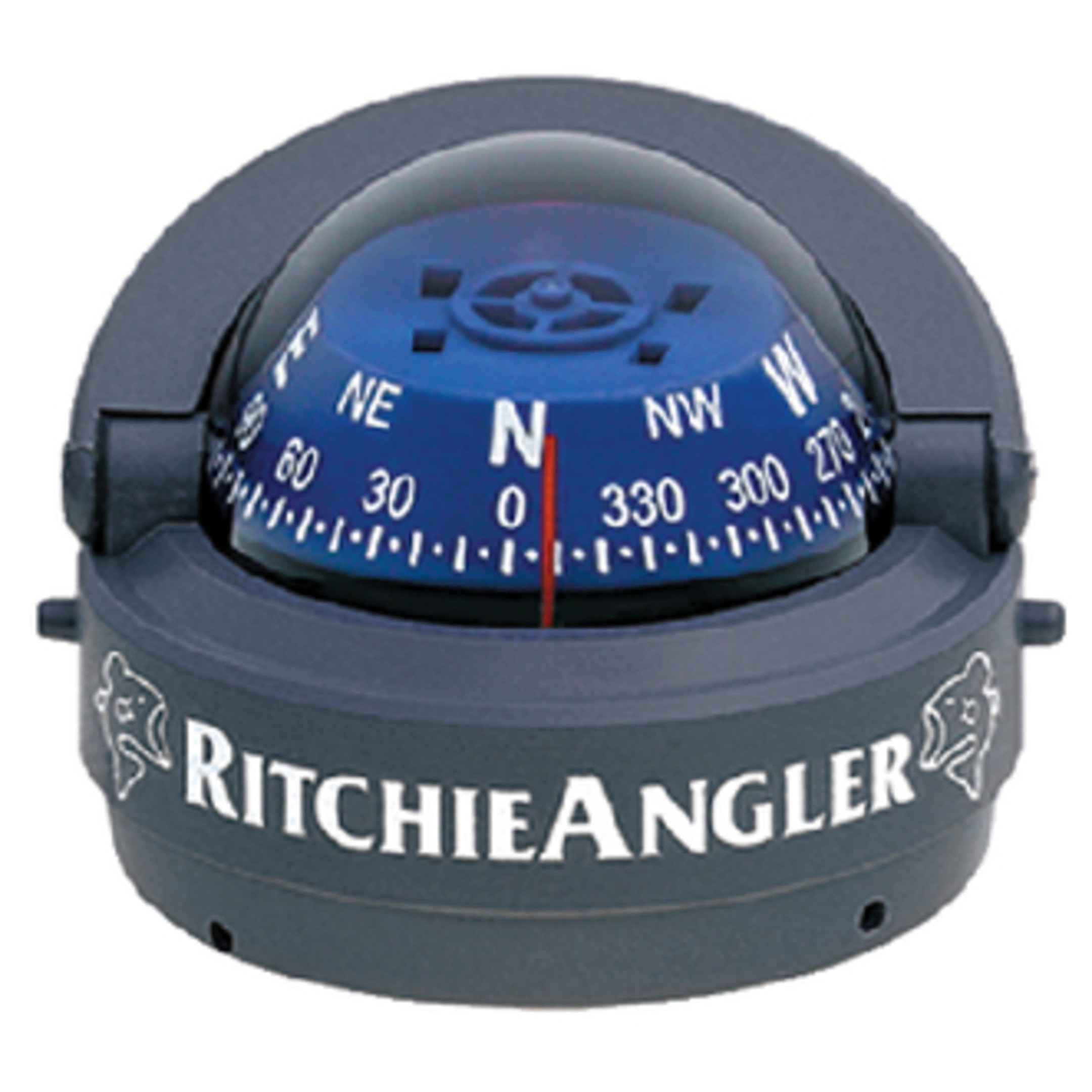 Ritchie RA 93 RitchieAngler Compass Surface Mount Gray 
