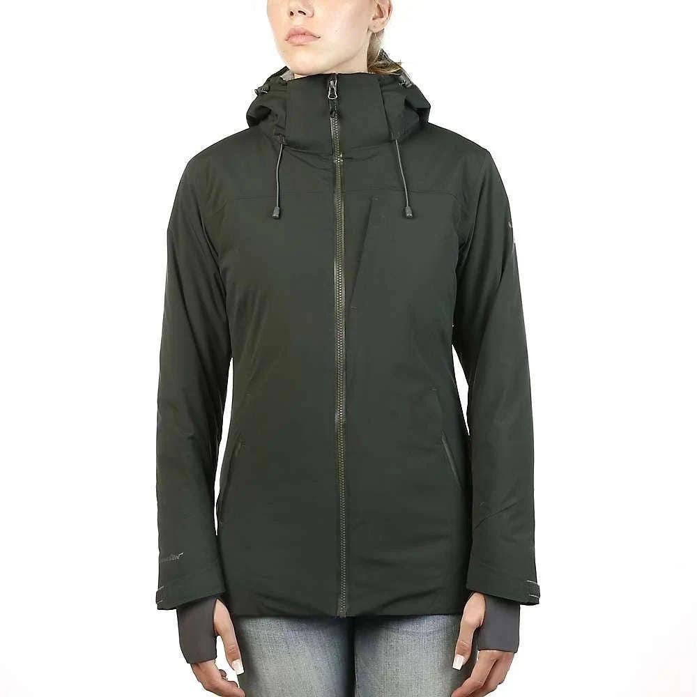 Moosejaw Women's Mt. Elliott Insulated Waterproof Jacket XXL Grove