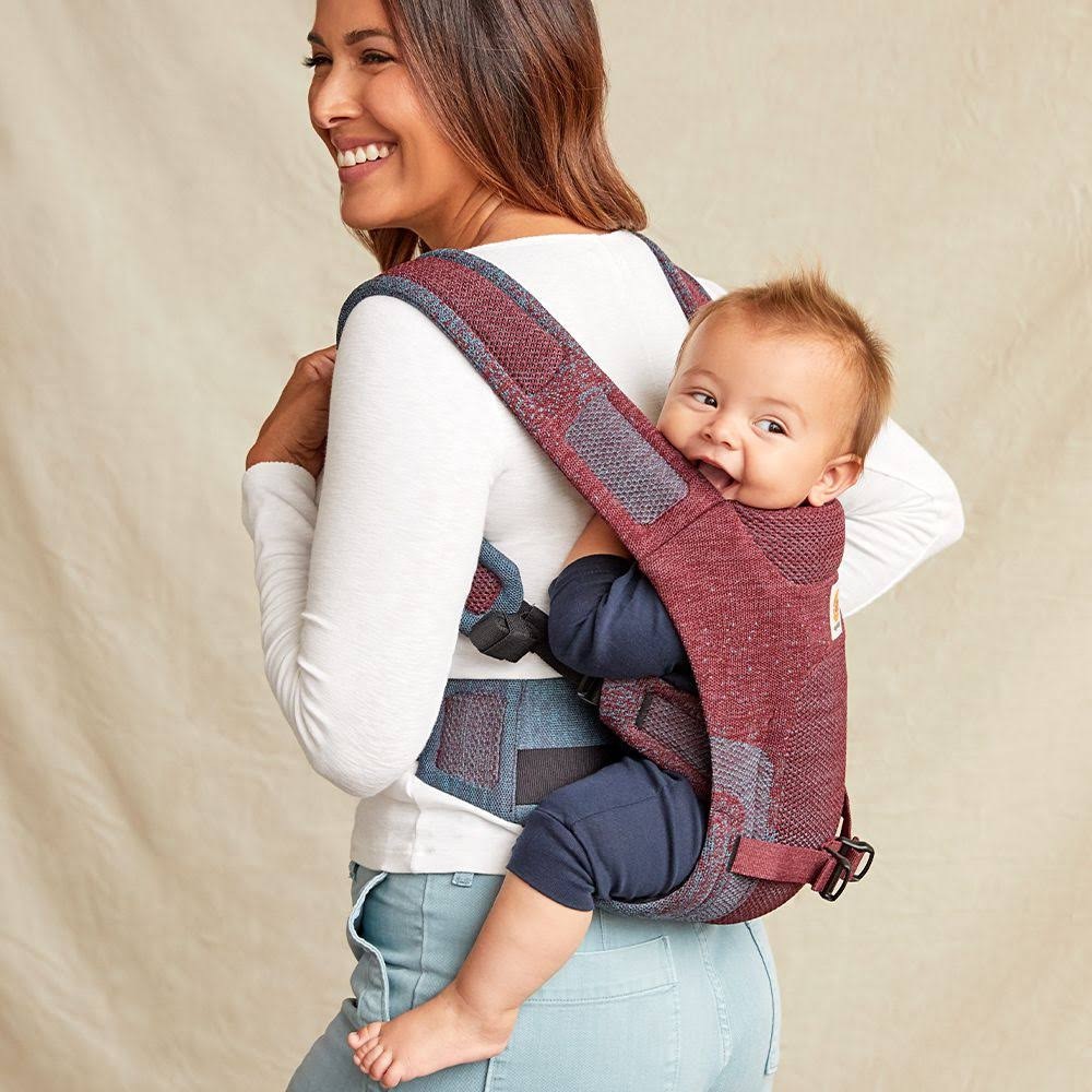 Aerloom Stretch Baby Carrier: Burgundy | Recycled Materials Carrier