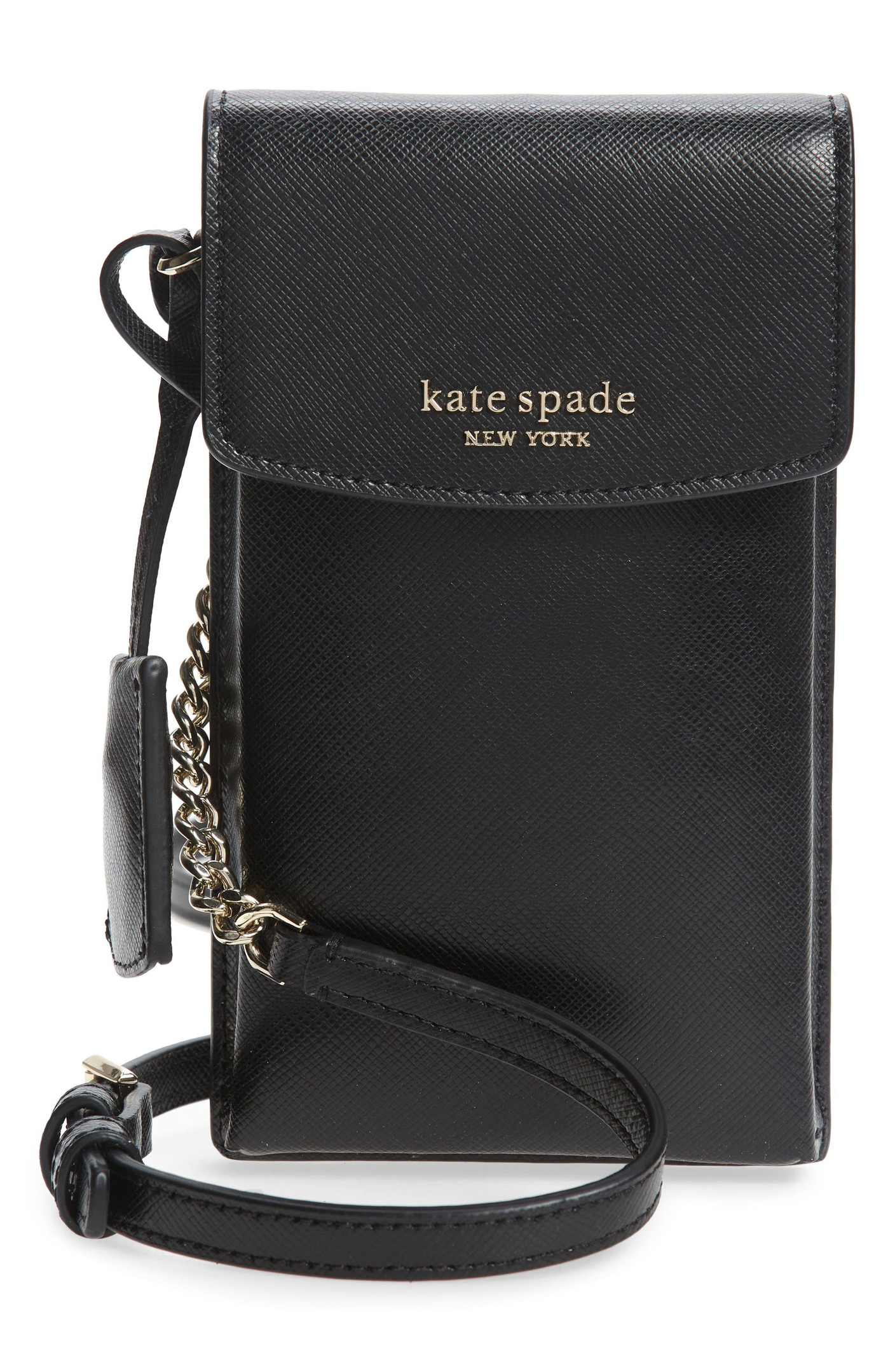Kate Spade New York Spencer North South Phone Crossbody - Black ...