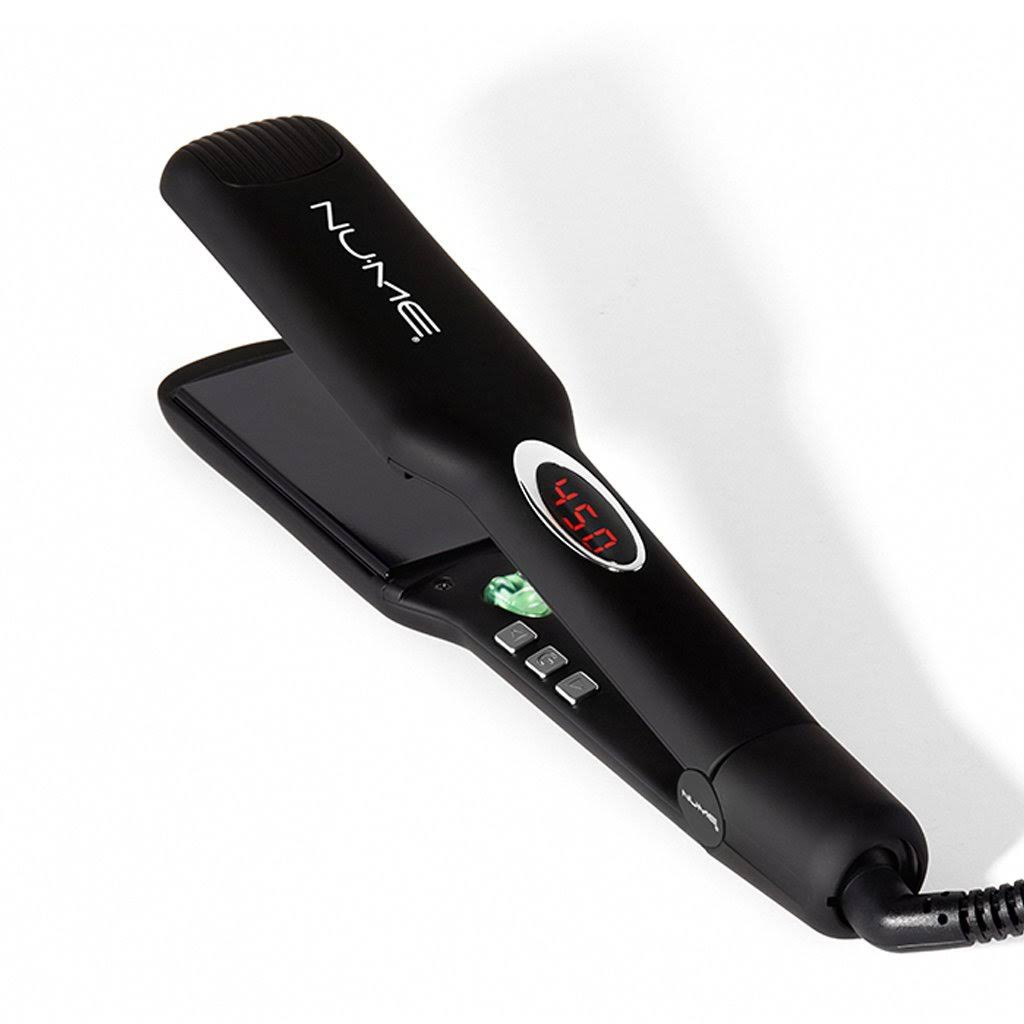 Nume megastar x hair straightener tourmaline flat iron c 1 75 inch