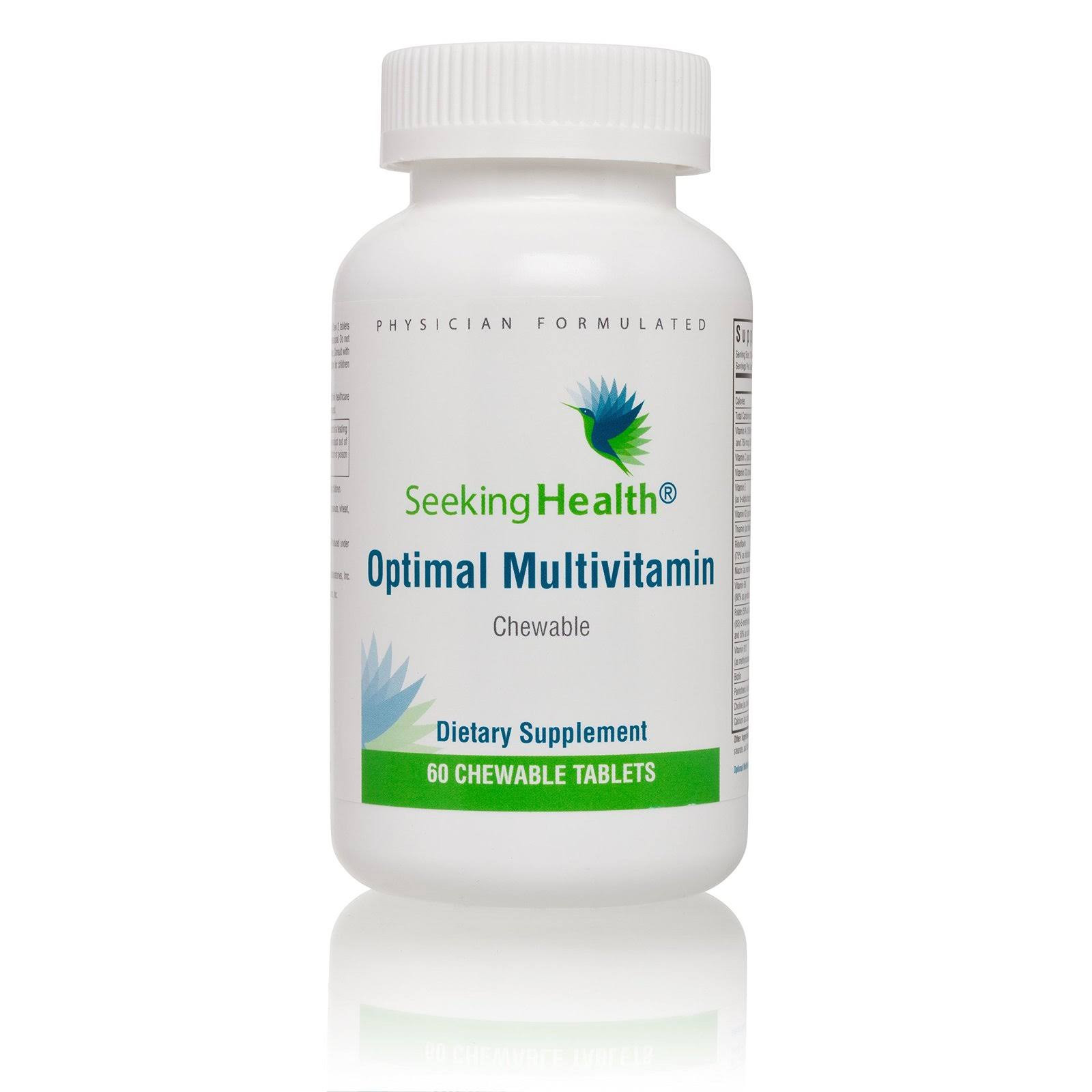Optimal Multivitamin Chewable 60 Chewable Tablets Seeking Health