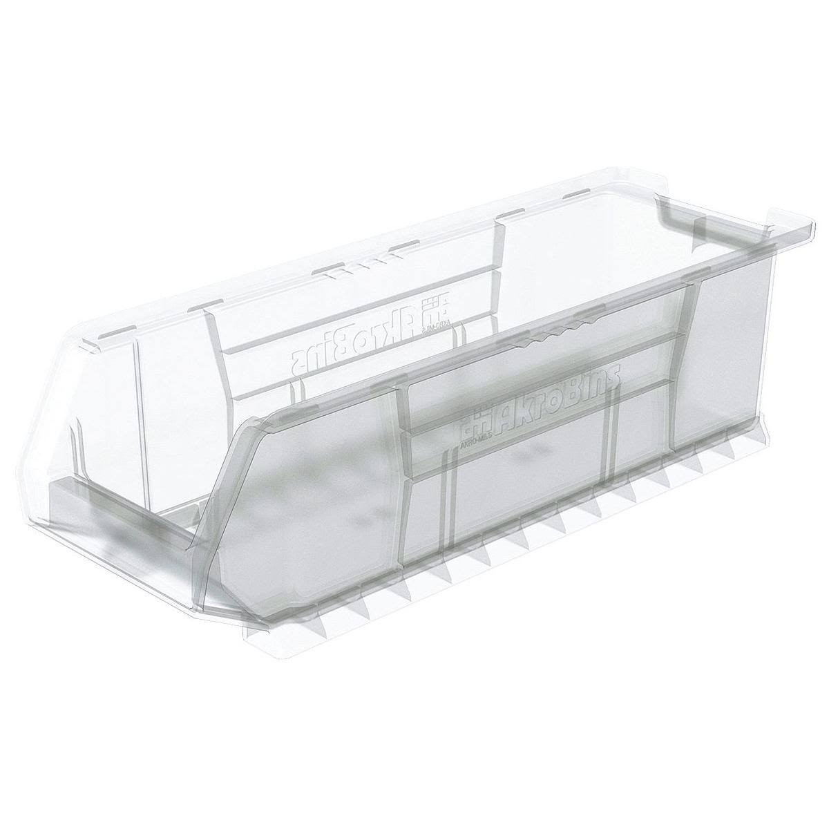 Super Size Bin, Clear, Akromils, 30284SCLAR