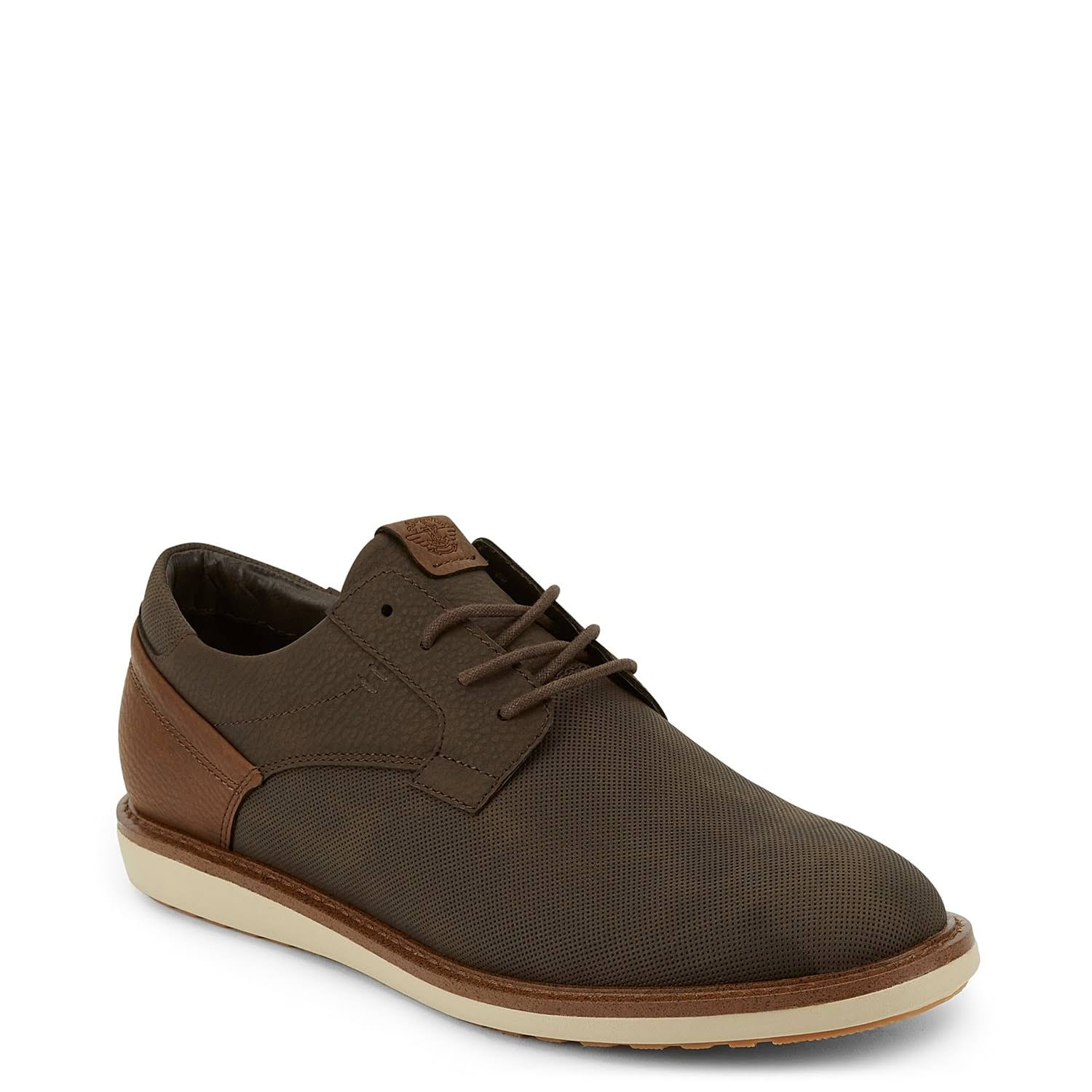 Dockers Mens Blake Casual Oxford Shoe, Dark Brown, Size 10.5