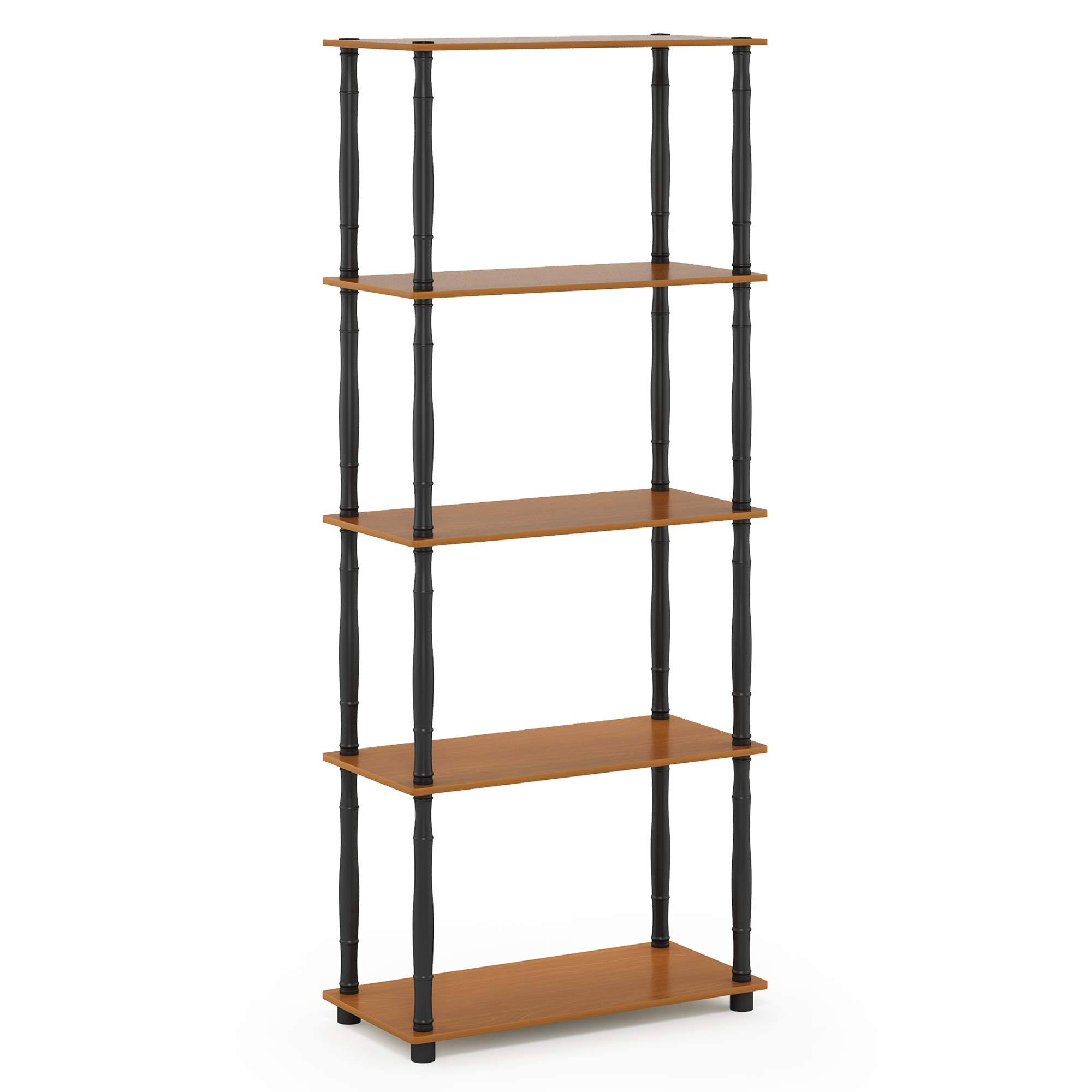 Furinno TurnNTube 5Tier Multipurpose Shelf Display Rack with Classic