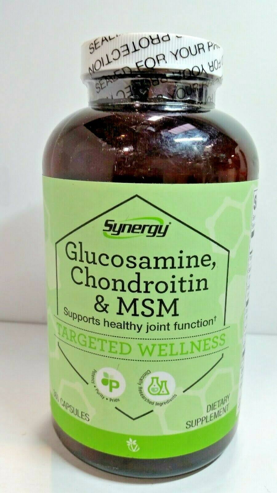 Vitacost Synergy Glucosamine Chondroitin & MSM 360 Capsules