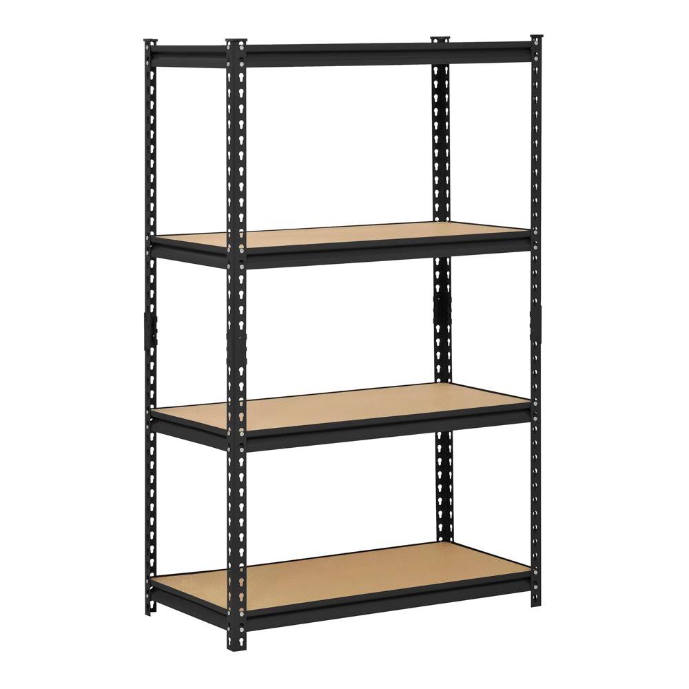 Muscle Rack Black Steel Storage Rack - URWM364BLK