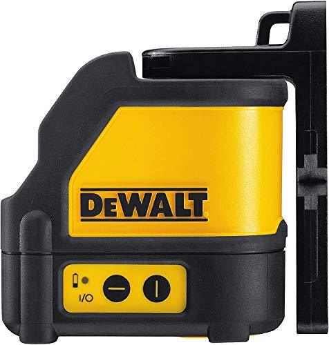 DEWALT Line Laser, Self-Leveling, Cross Line with Laser Tripod, Tilting Head (DW088K & DW881T)